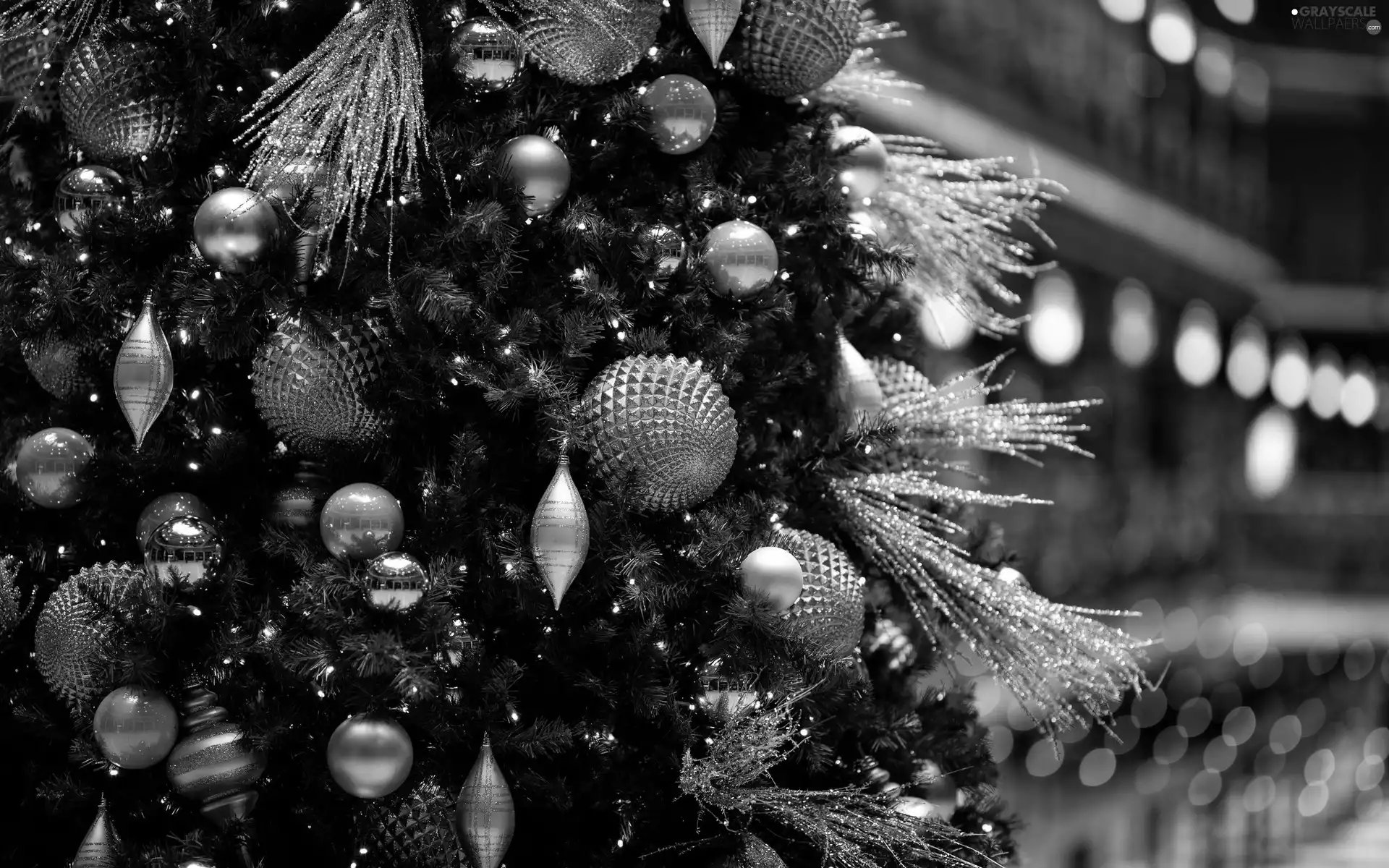 God, birth, decor, christmas tree, baubles