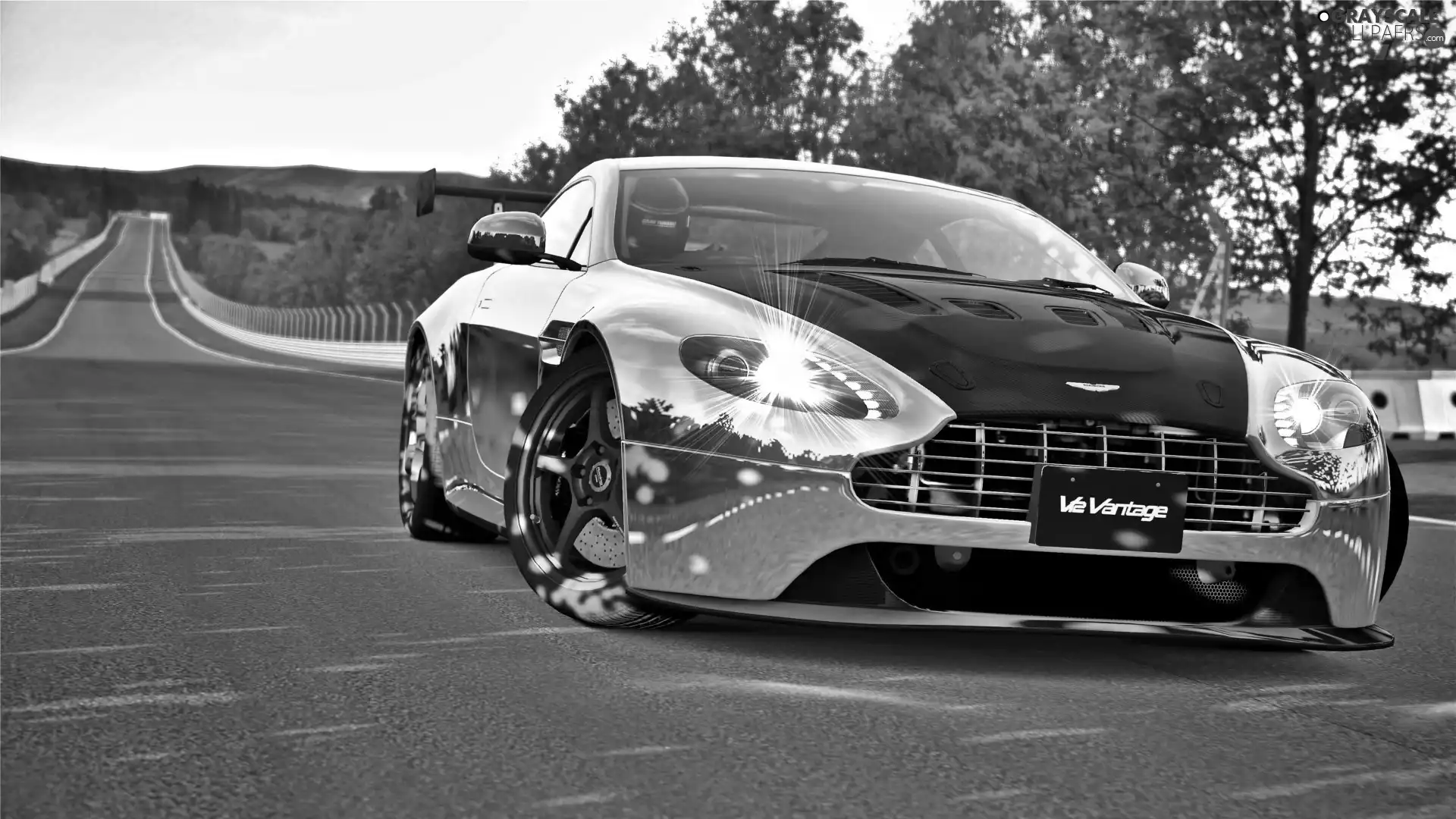 Aston Martin Vantage, chrome
