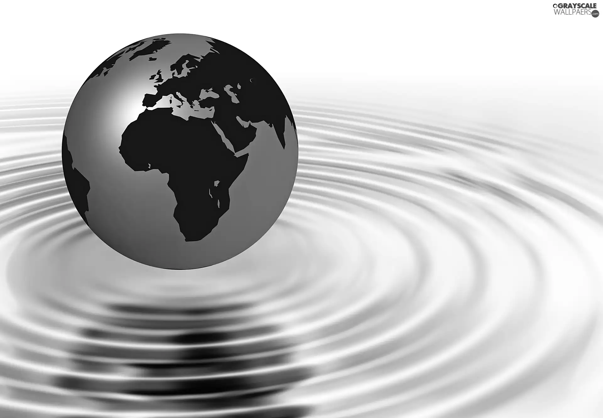 circles, graphics, land