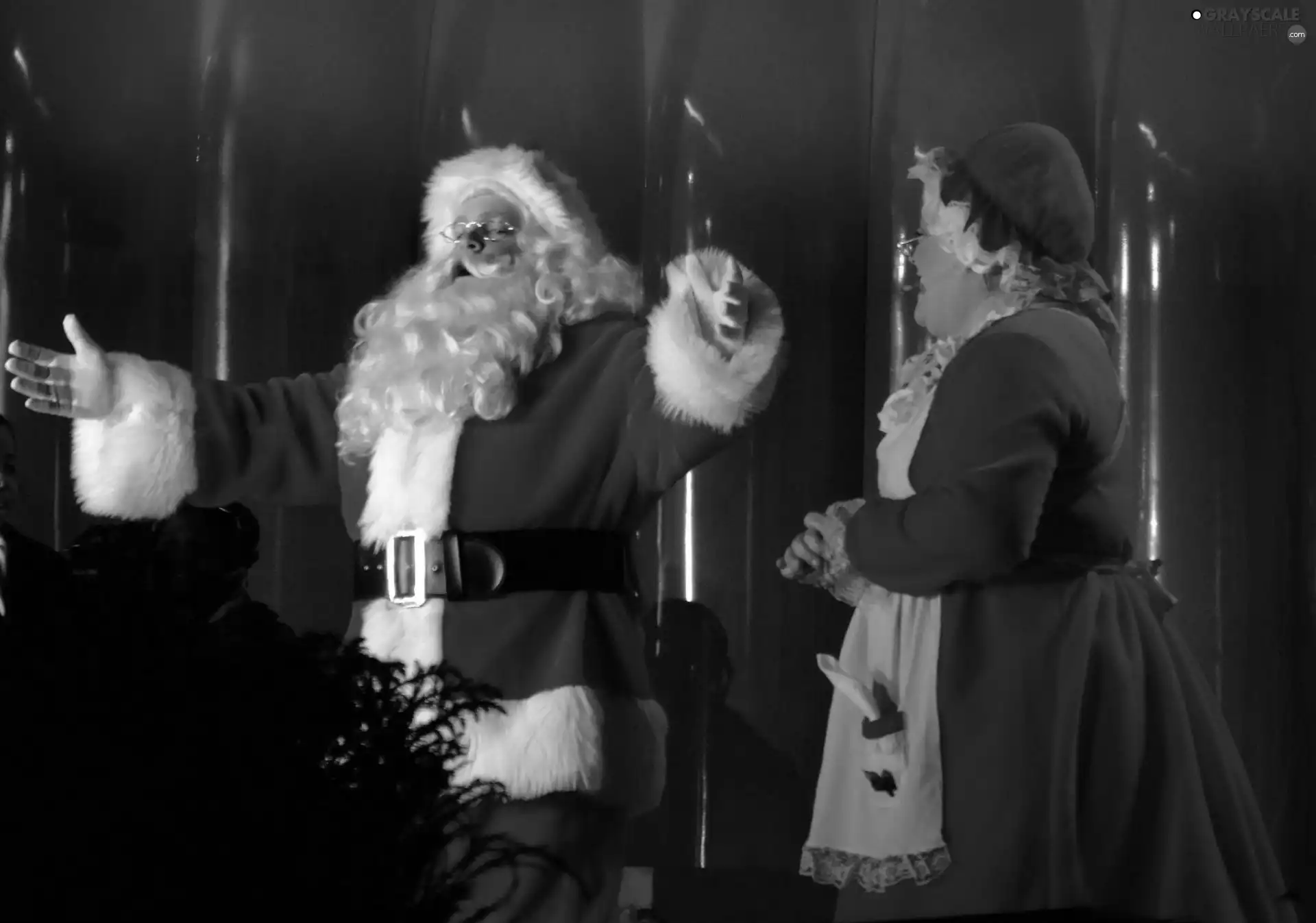 claus, Santa, lady