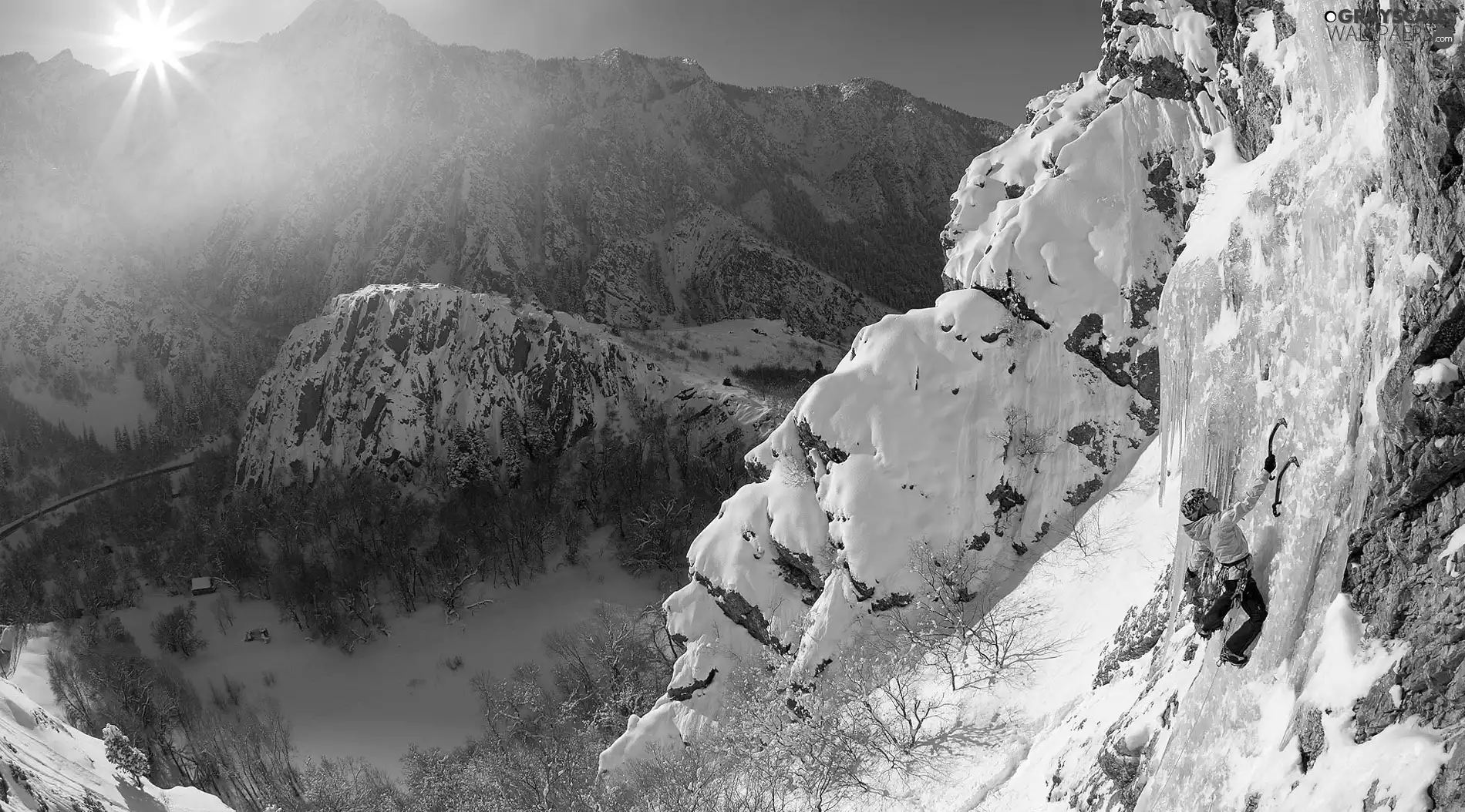 Mountains, climbing