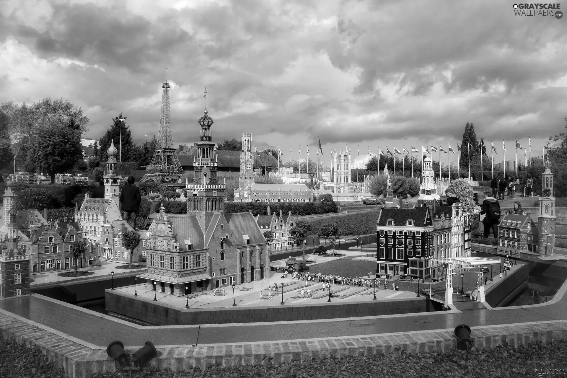 clouds, Park, Miniatures