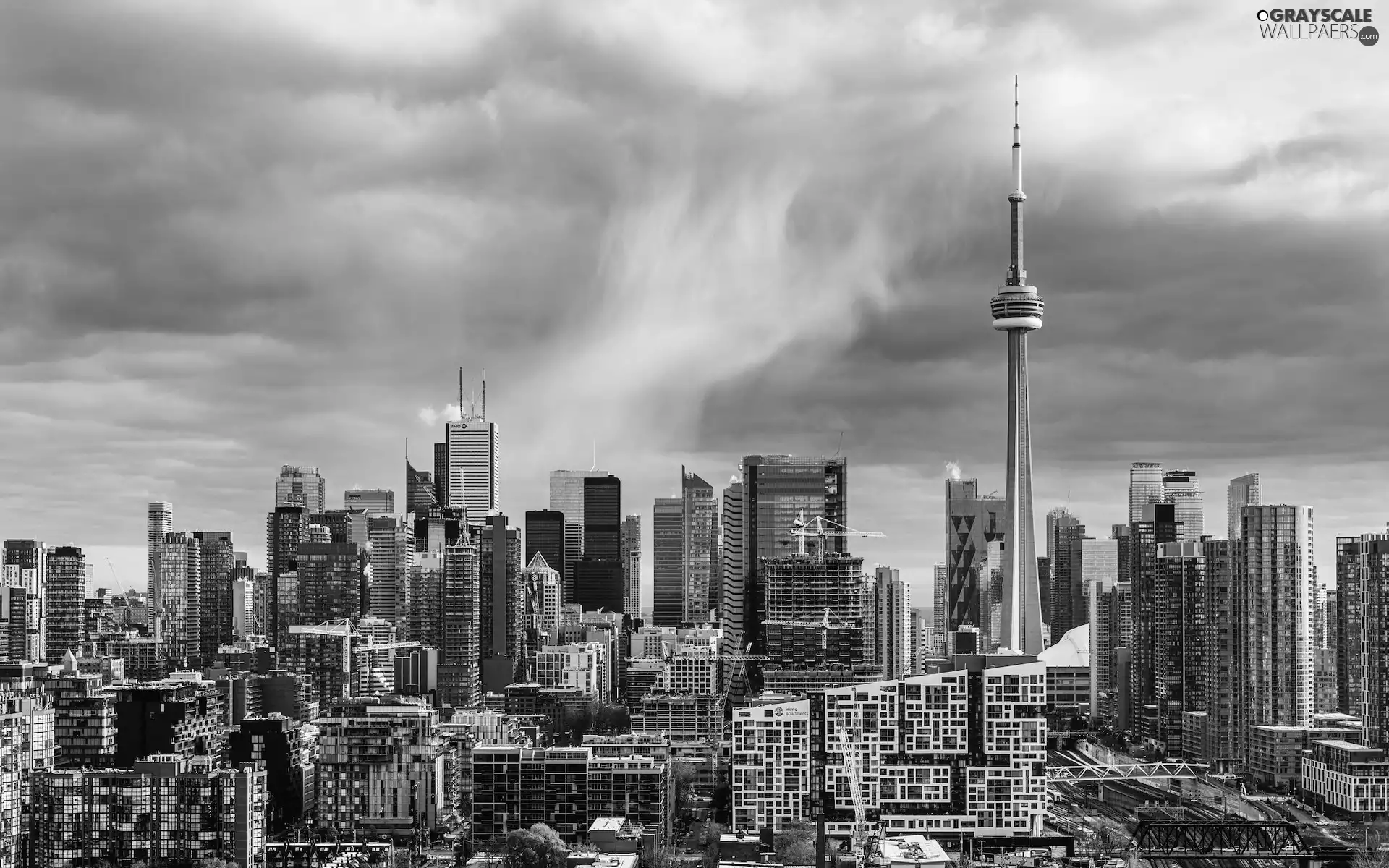 Toronto, Canada, tower, CN Tower, skyscrapers