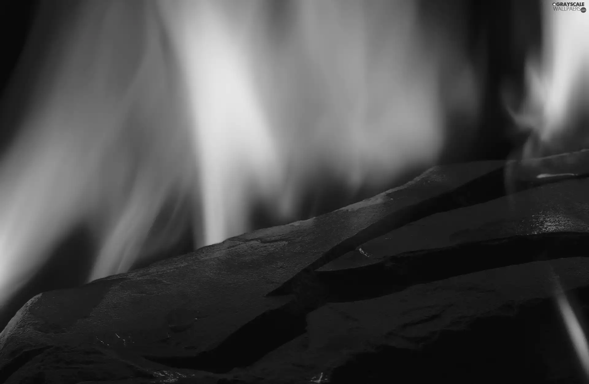 Flames, combustion, coal, Big Fire