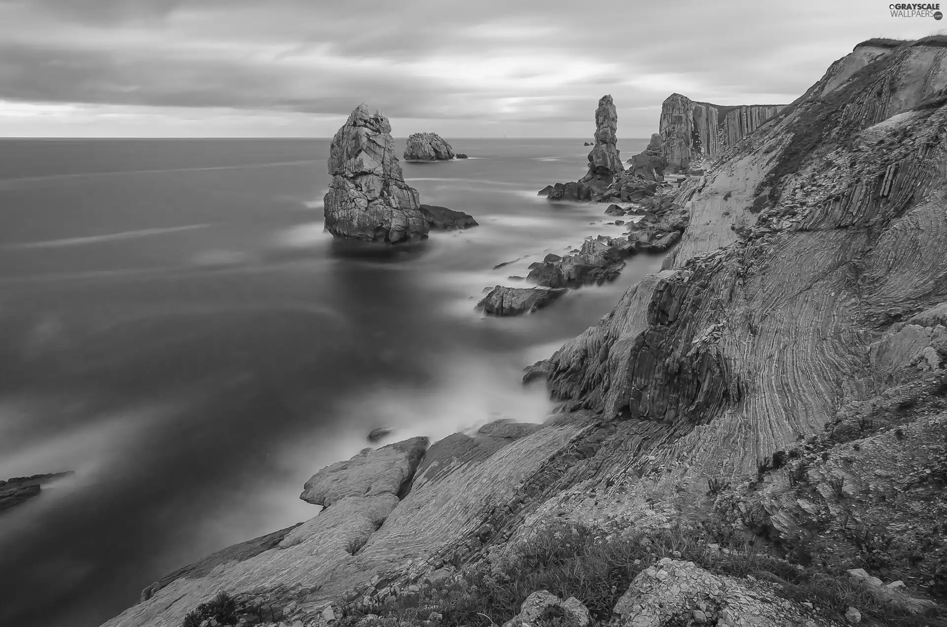 Coast, sea, rocks