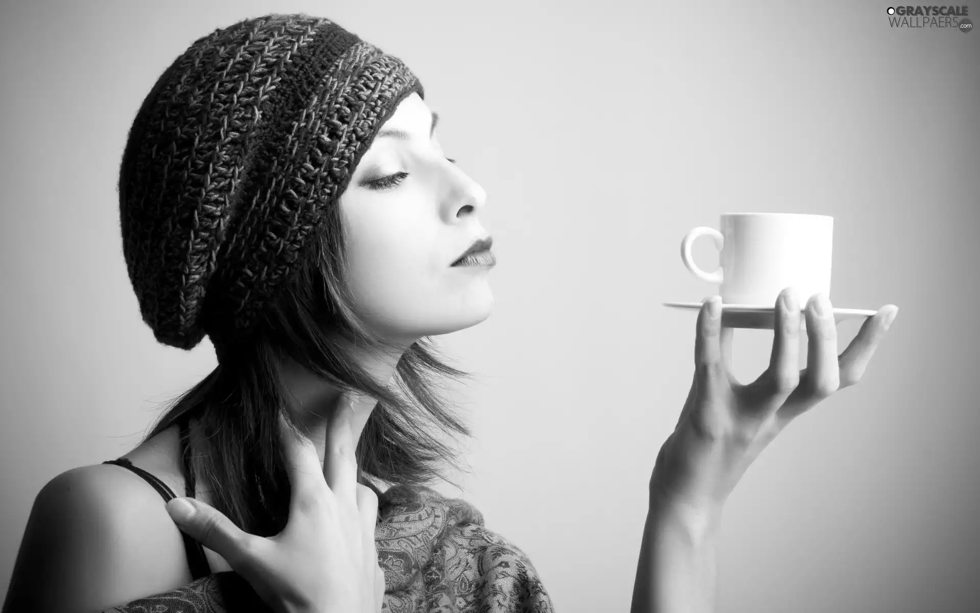 coffee, Women, cup