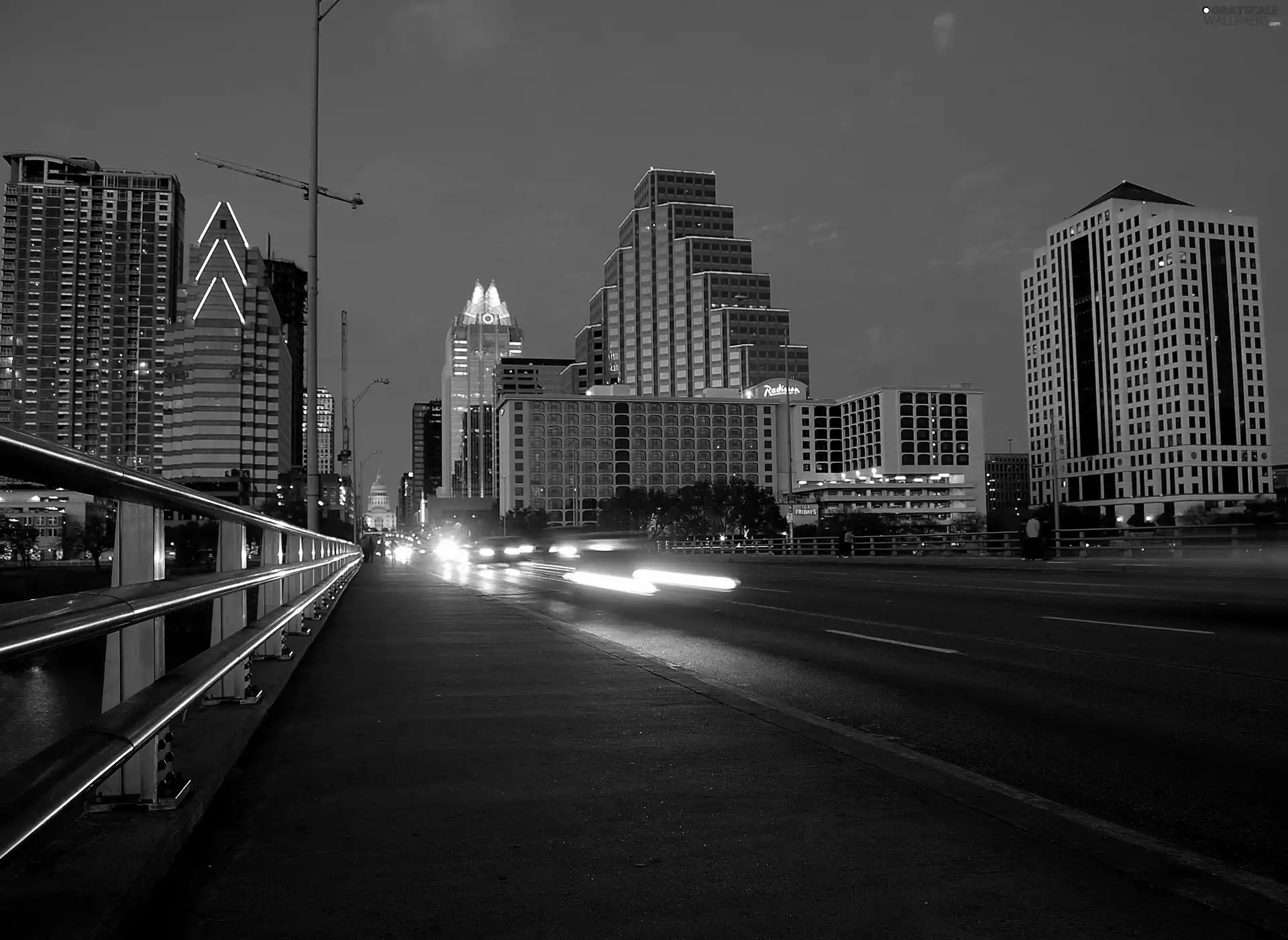 Teksas, bridge, Congress Avenue