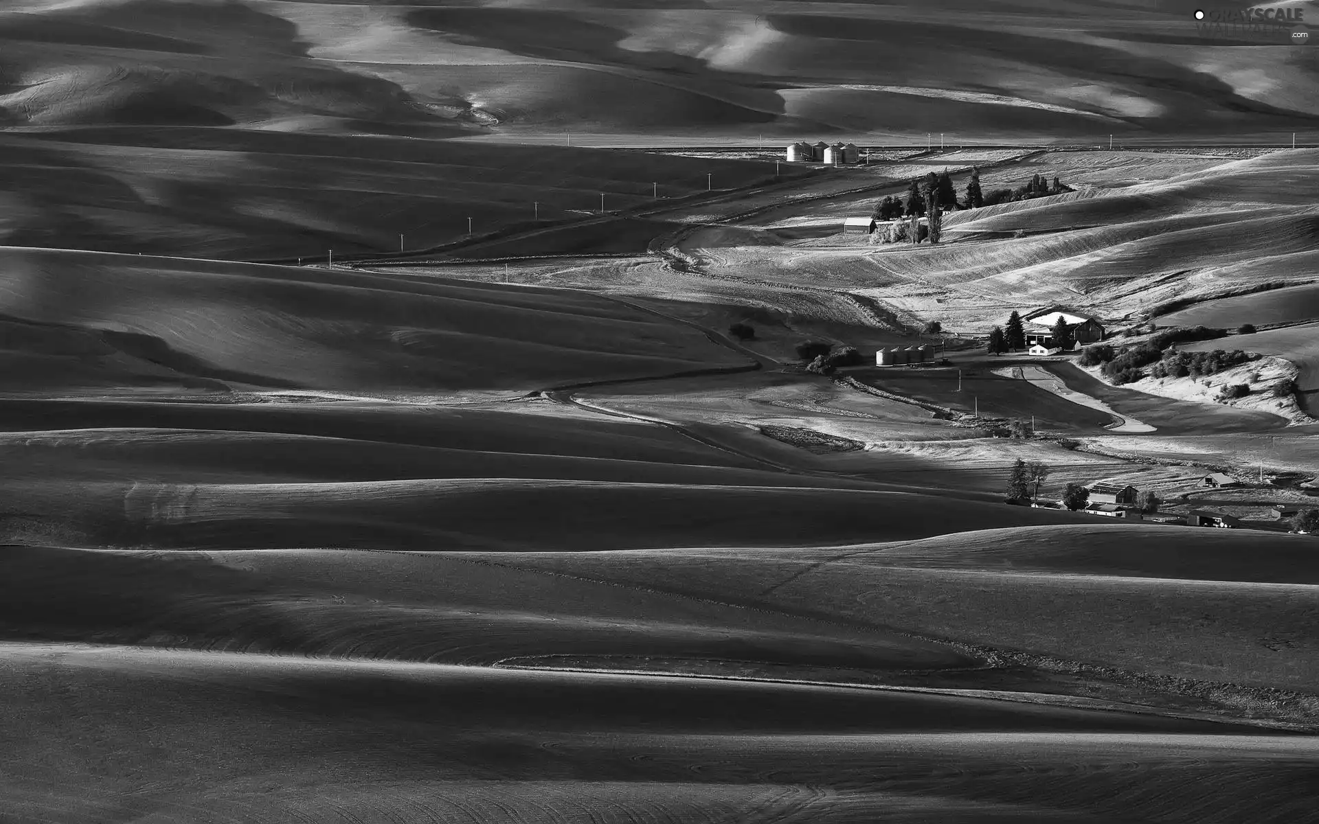 country, Farms, field