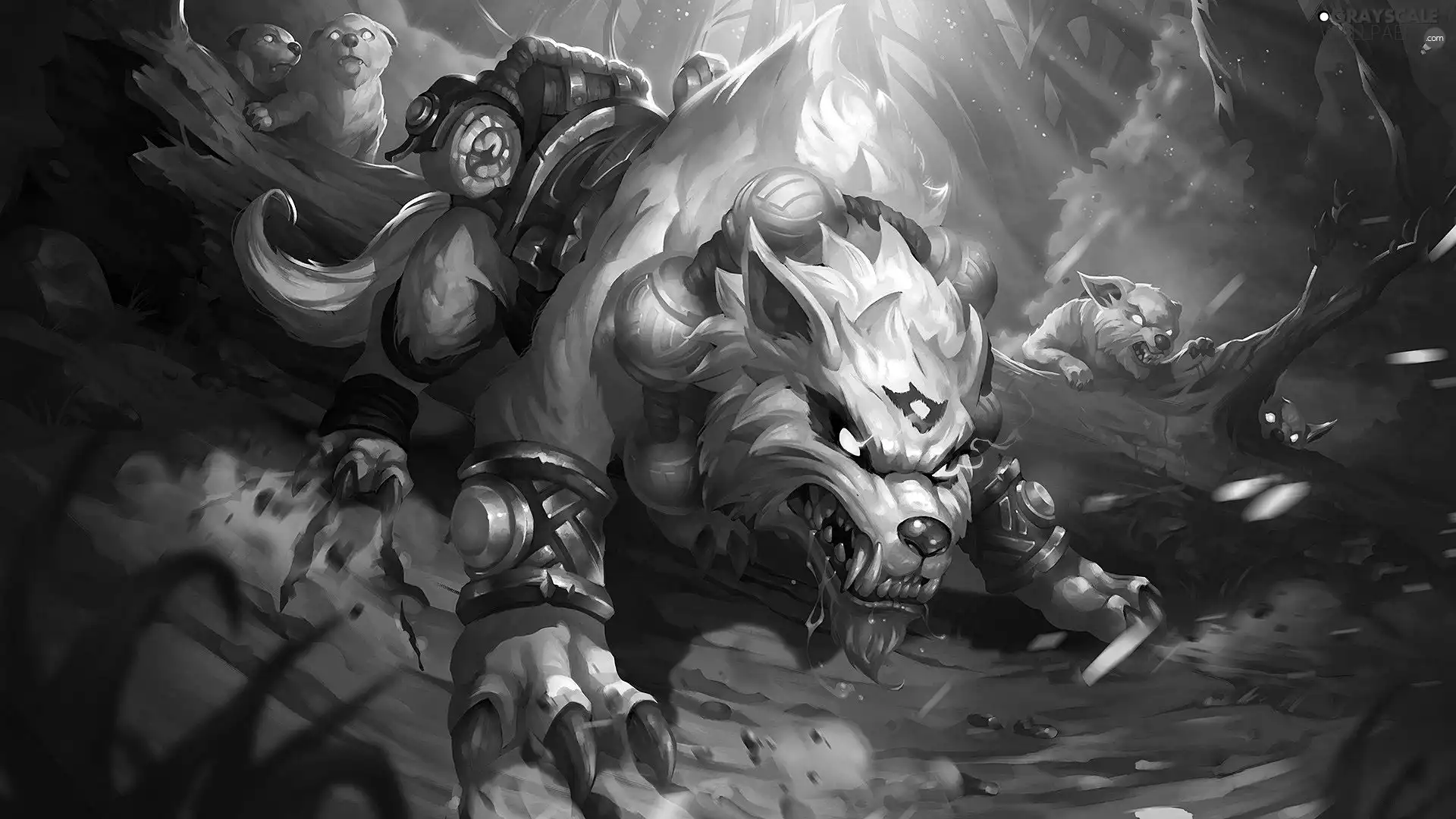 creatures, game, Paladins