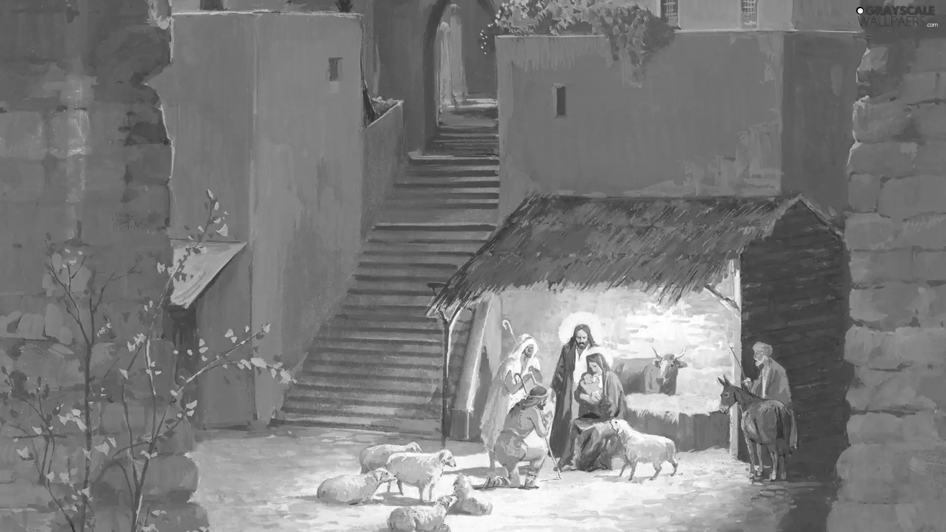 Bethlehem, crib