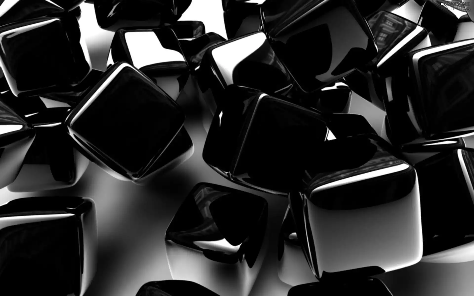 cubes, Black, knuckle