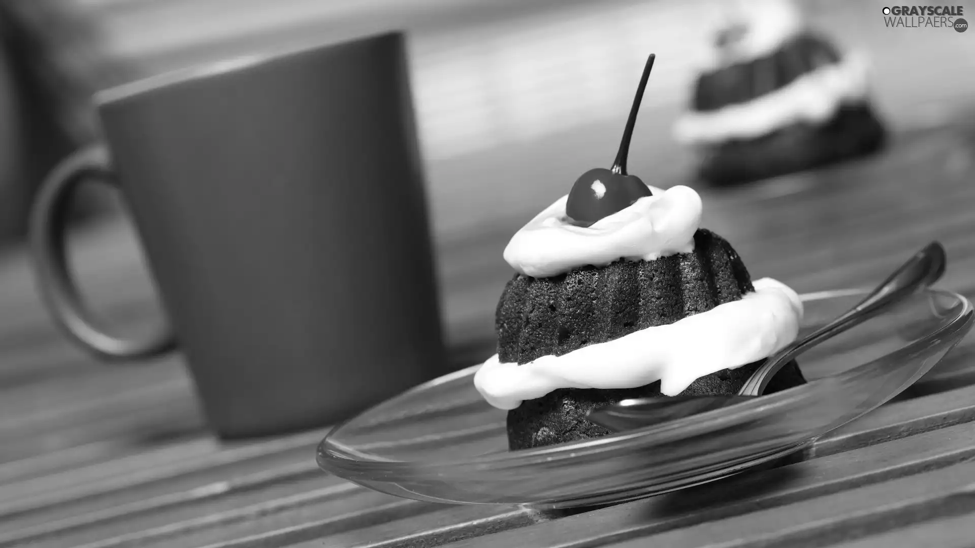 Cup, chocolate, Muffins