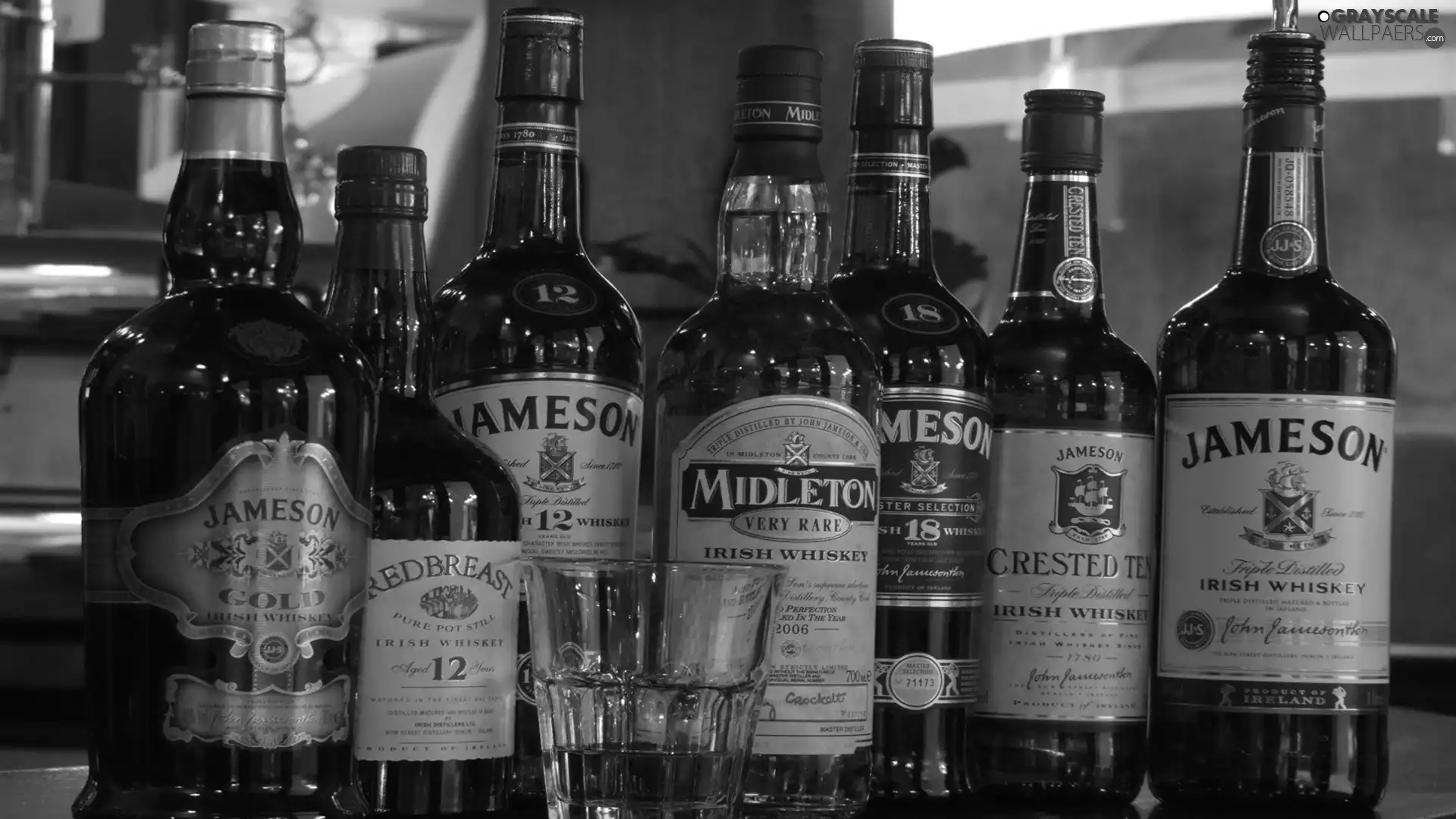 cup, Bottles, Whisky