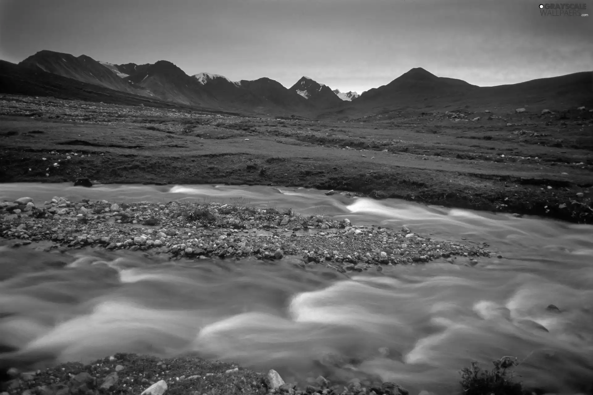 current, Mountain, River