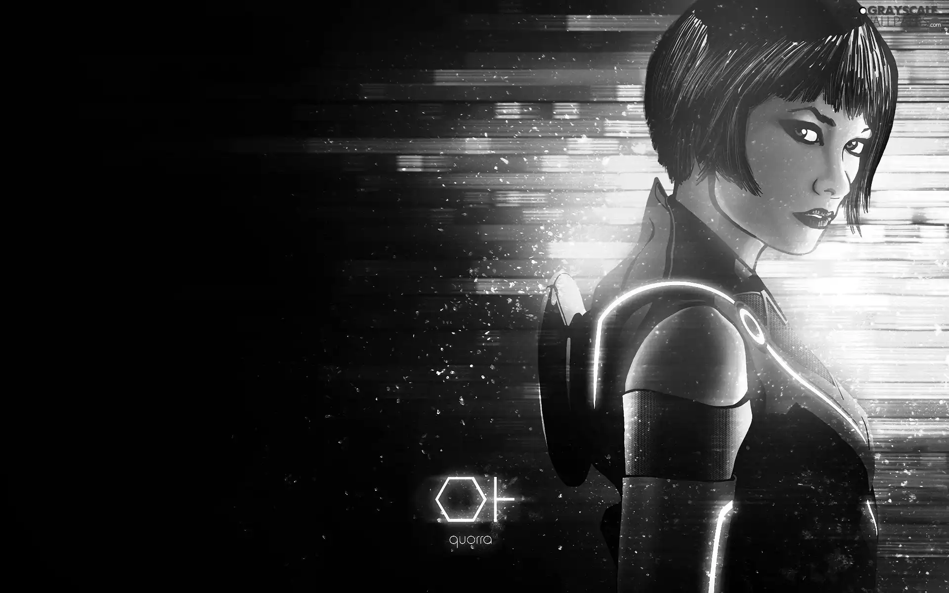 The look, girl, cyborg