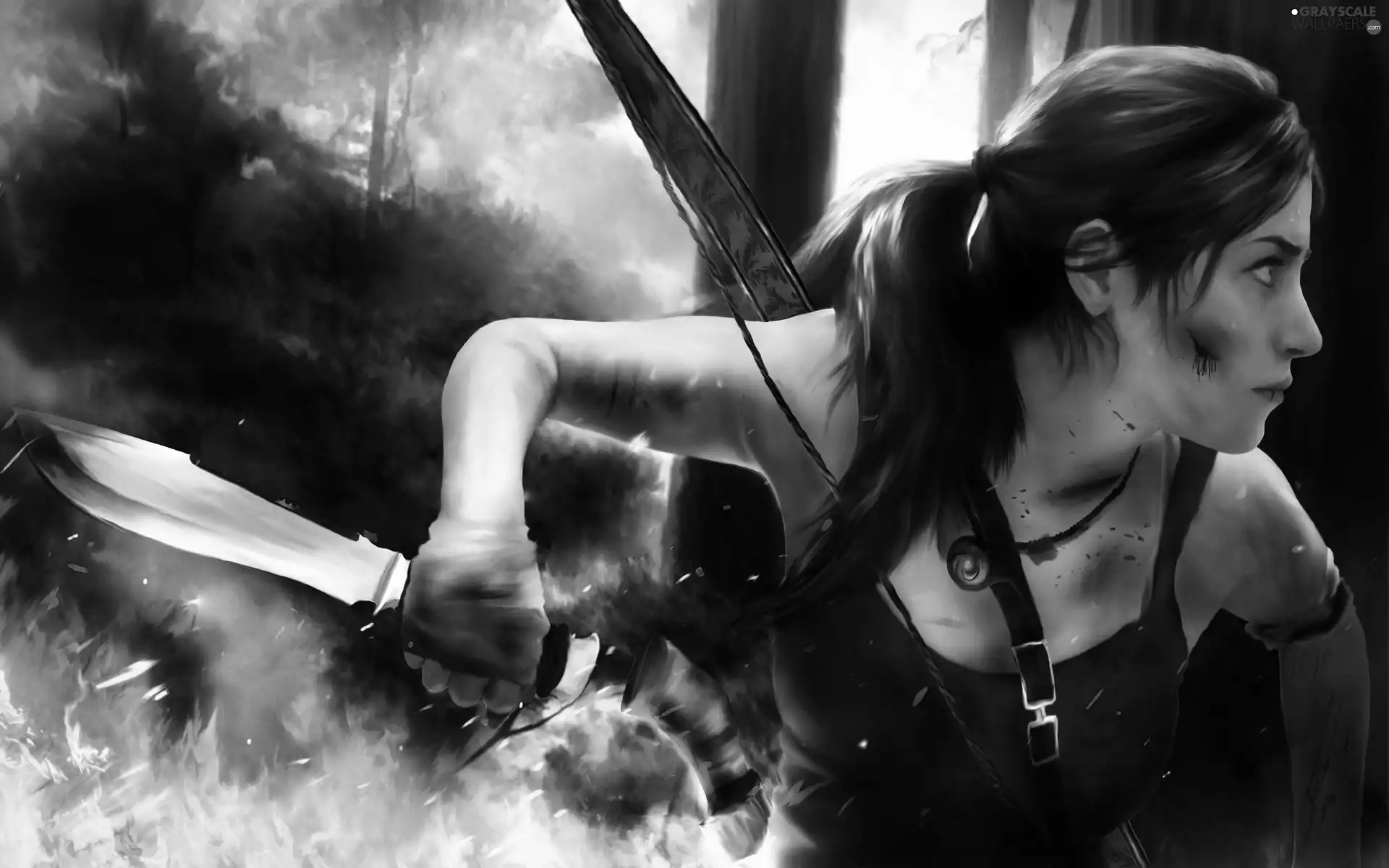 Lara Croft, Women, dagger