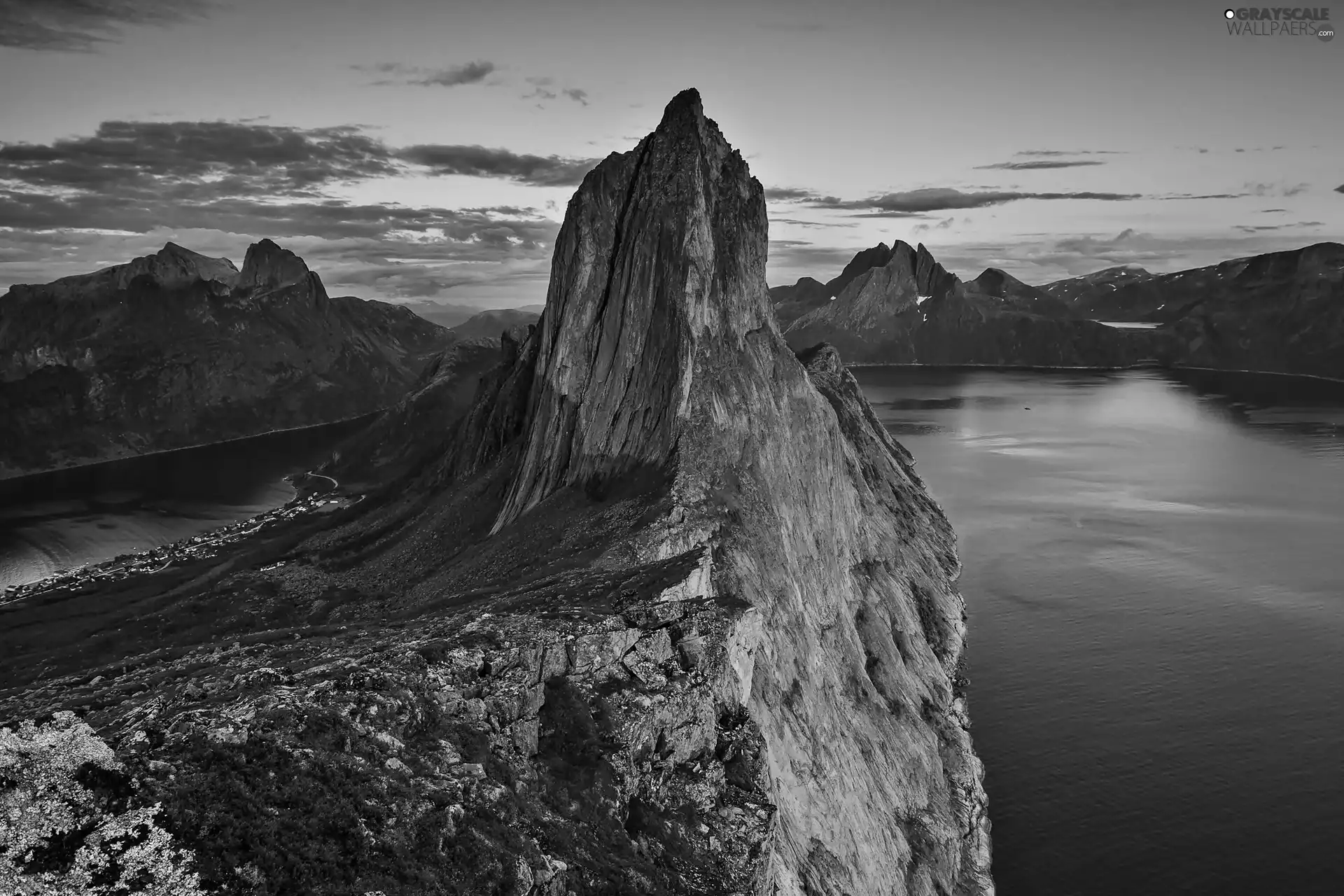 Mountains, dawn