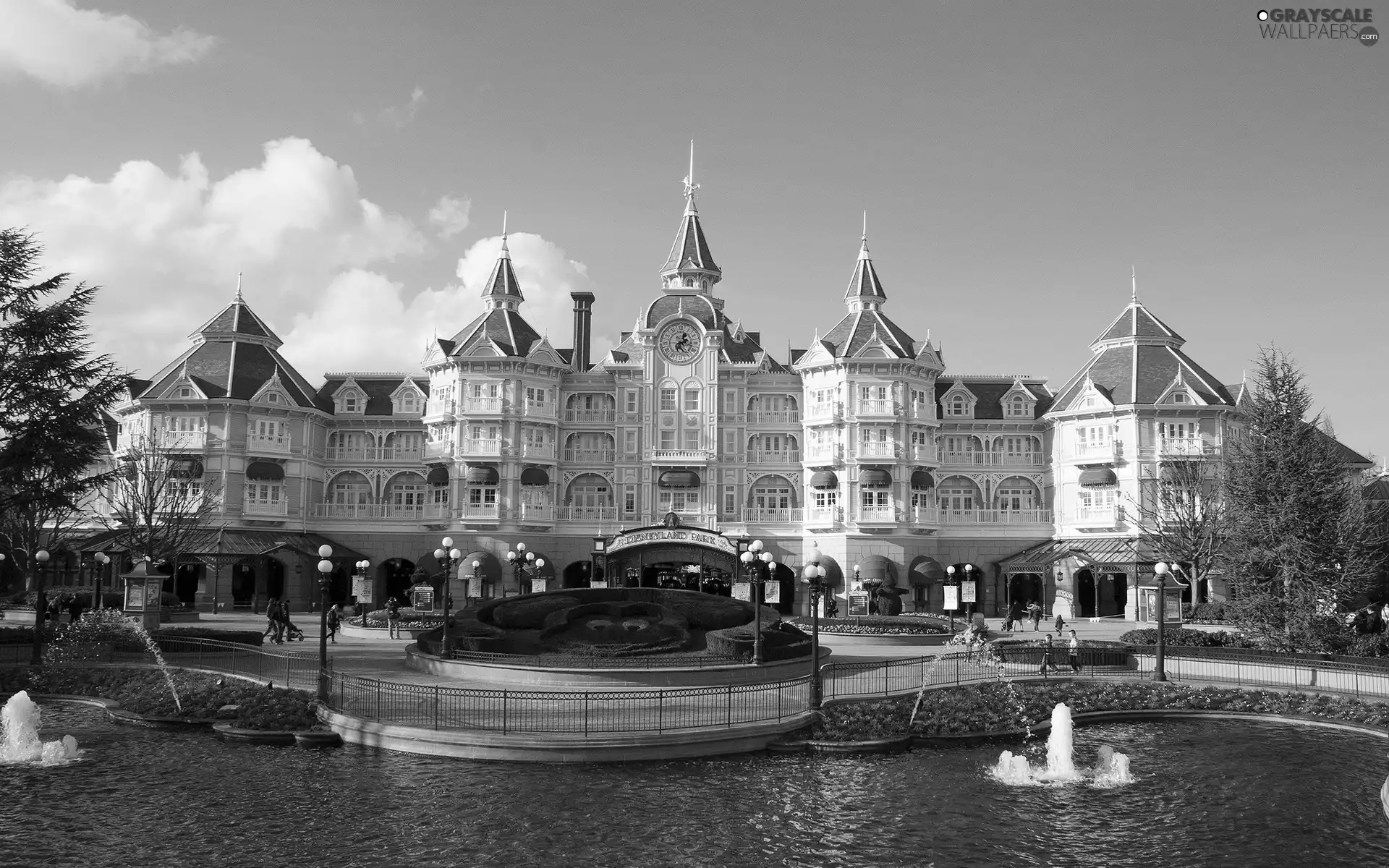 Paris, Castle, Disneyland, France