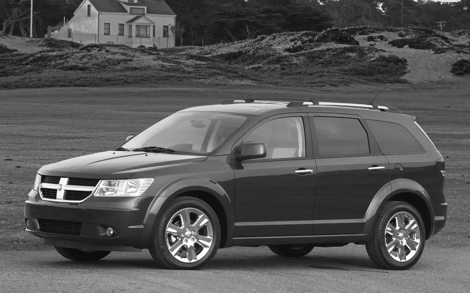 @, Dodge Journey, Chrome