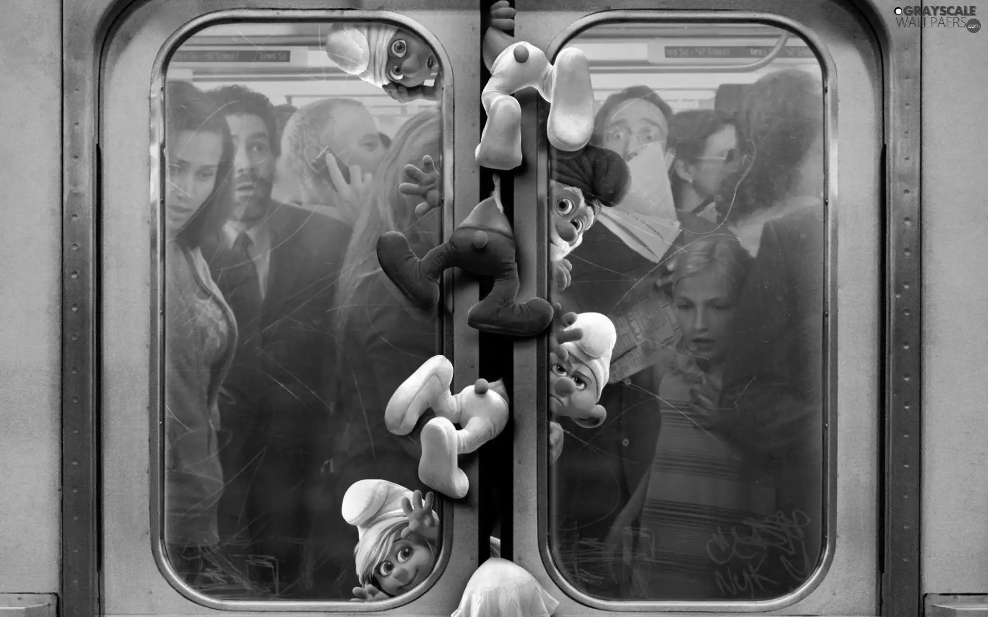 People, The Smurfs, Doors
