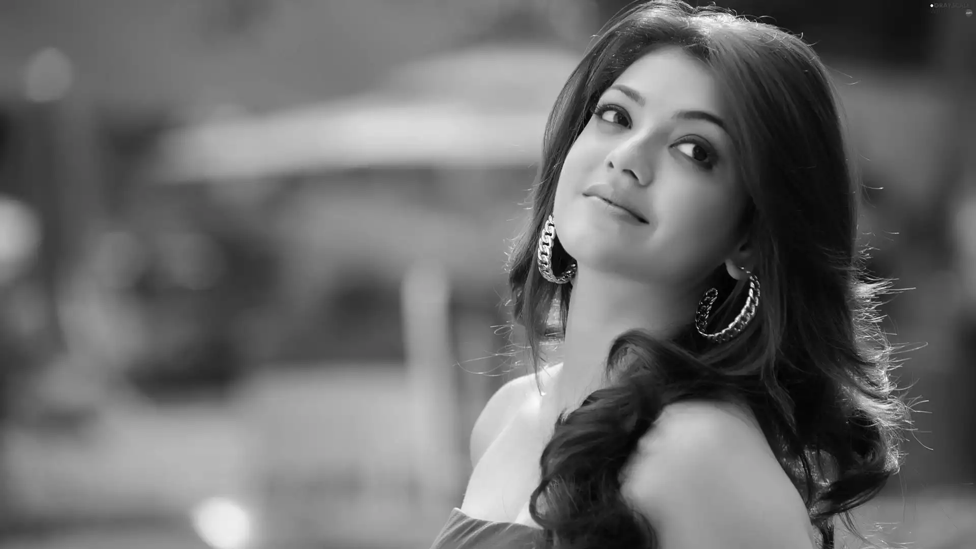 Kajal Agarwal, ear-ring