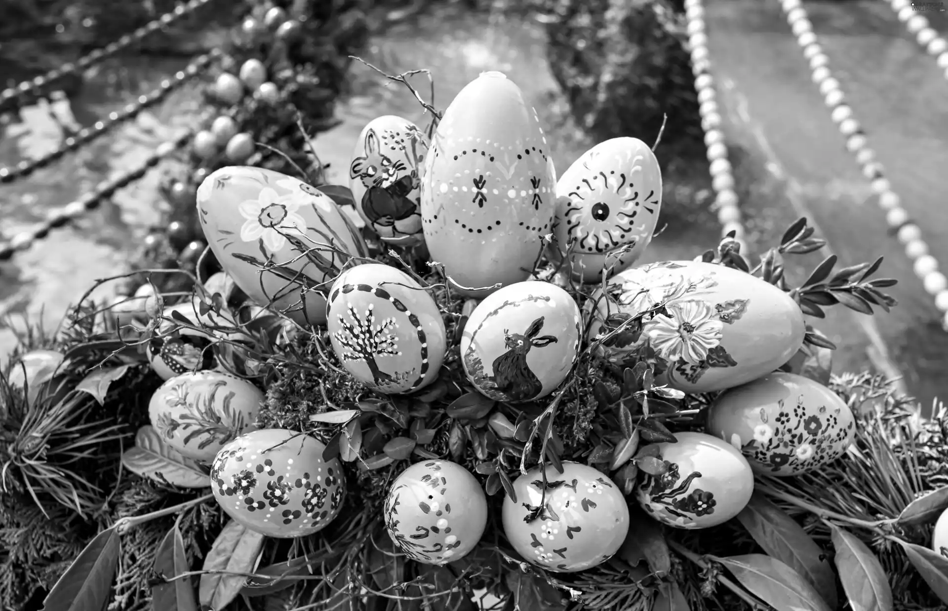 eggs, Easter, color
