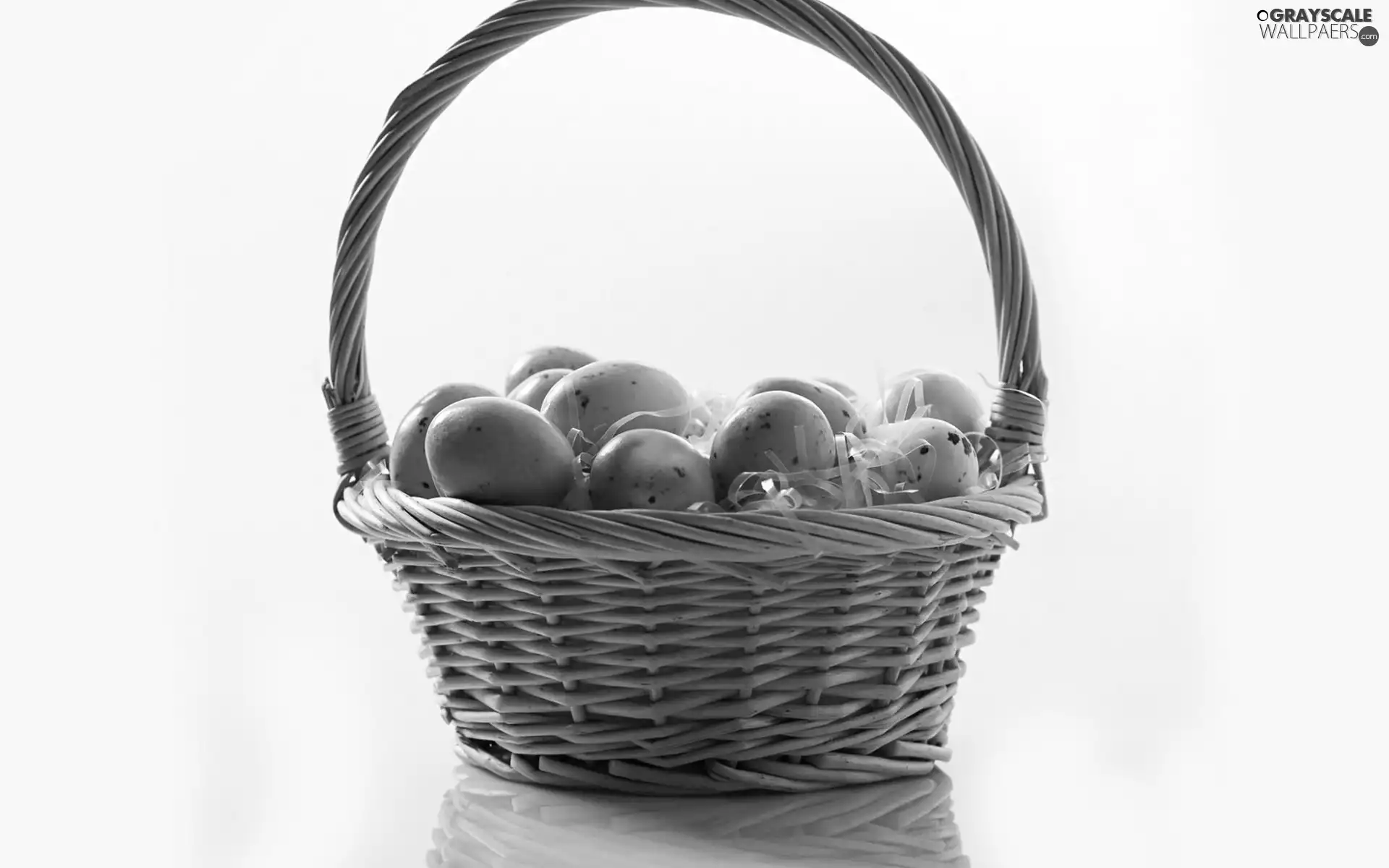 eggs, basket, eggs