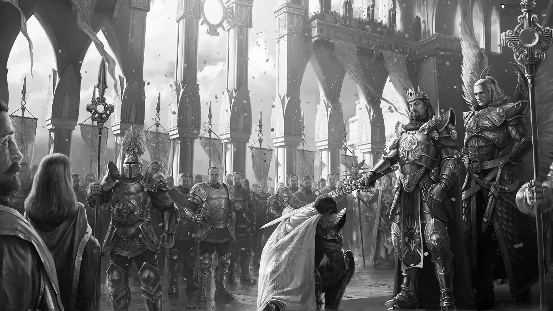 Antoni, Emperor Liam Falcon, army, Archangel Michael
