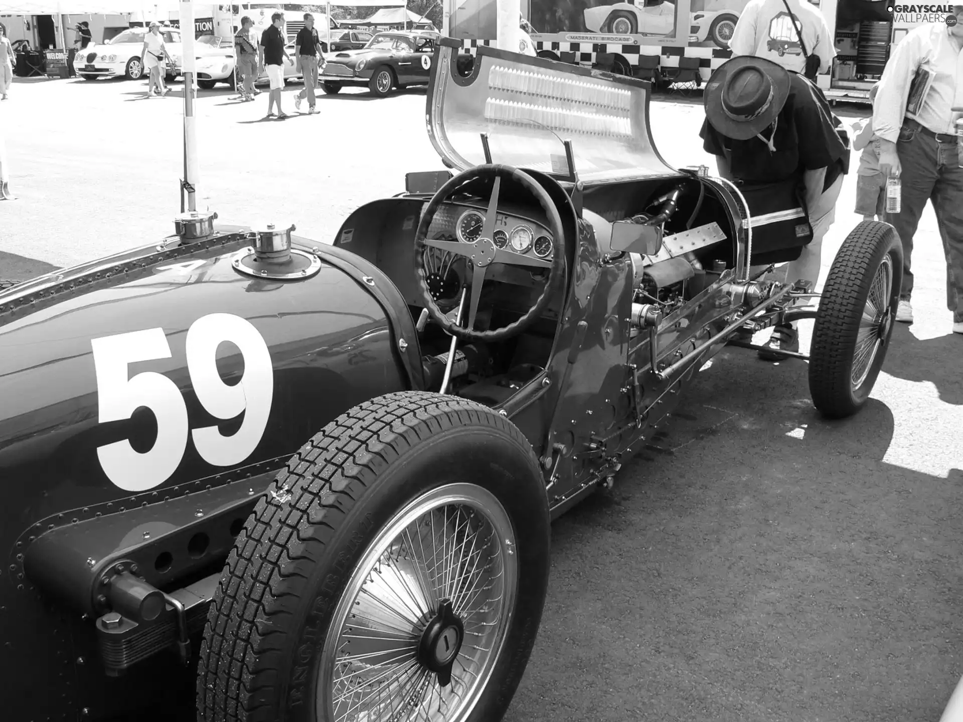 Engine, Bugatti, driver