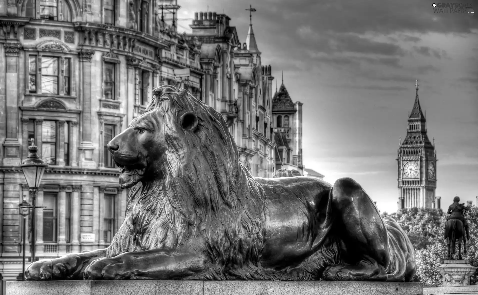 house, London, England, Lion