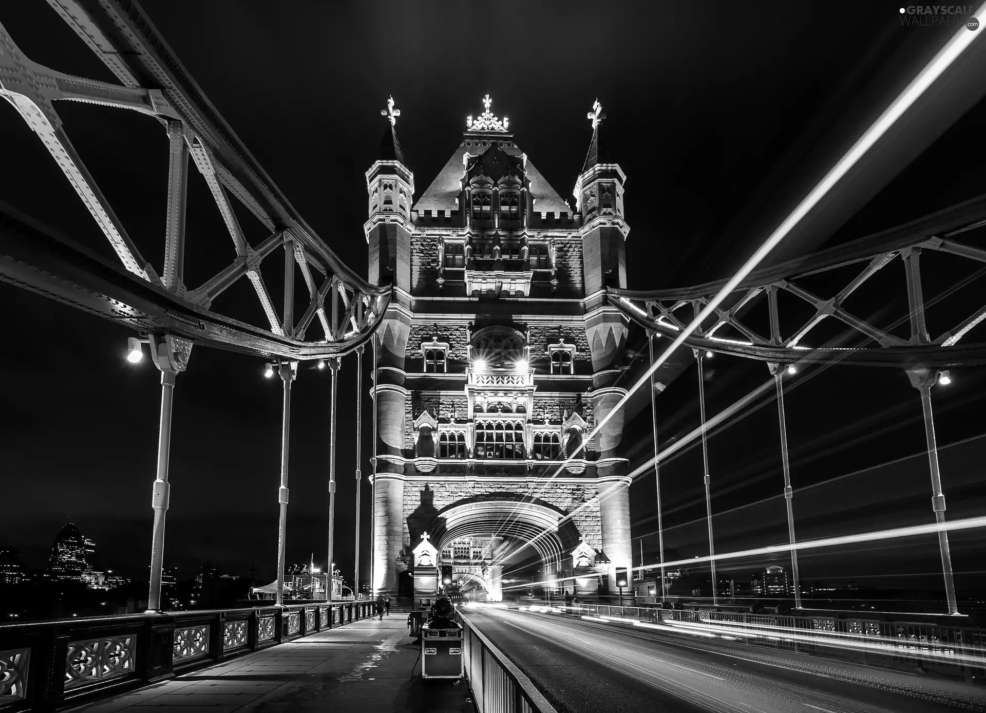 bridge, London, England, Tower Bridge