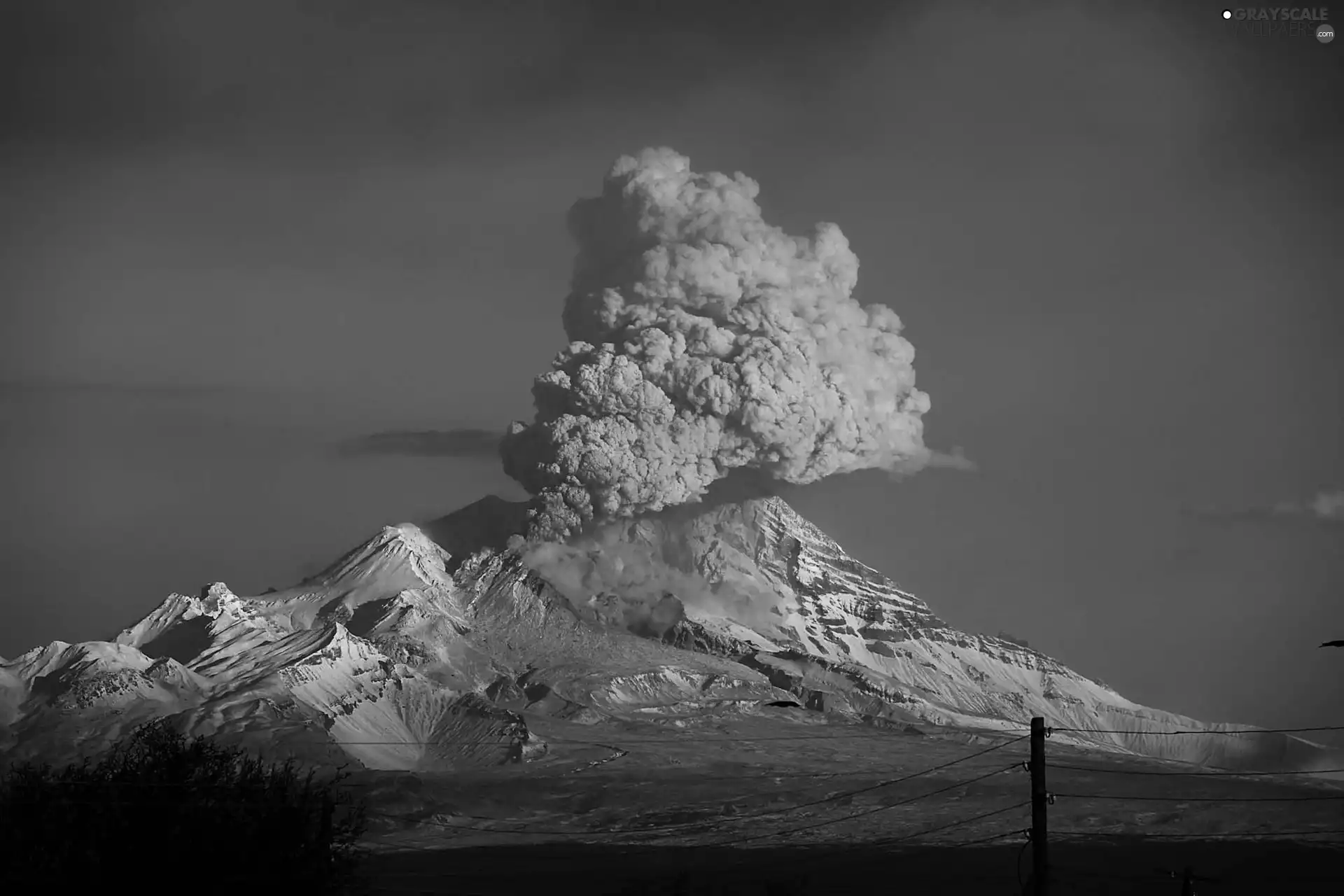 volcano, eruption