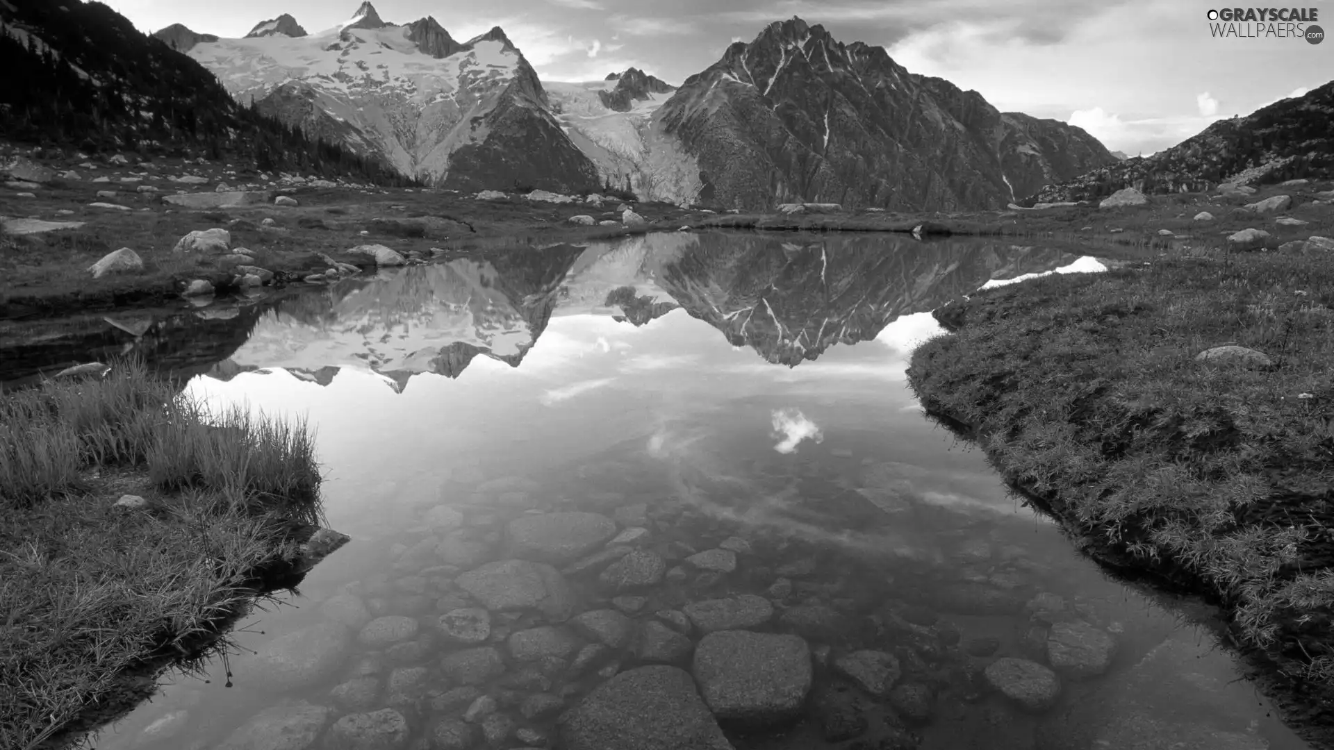 Europe, River, Alps