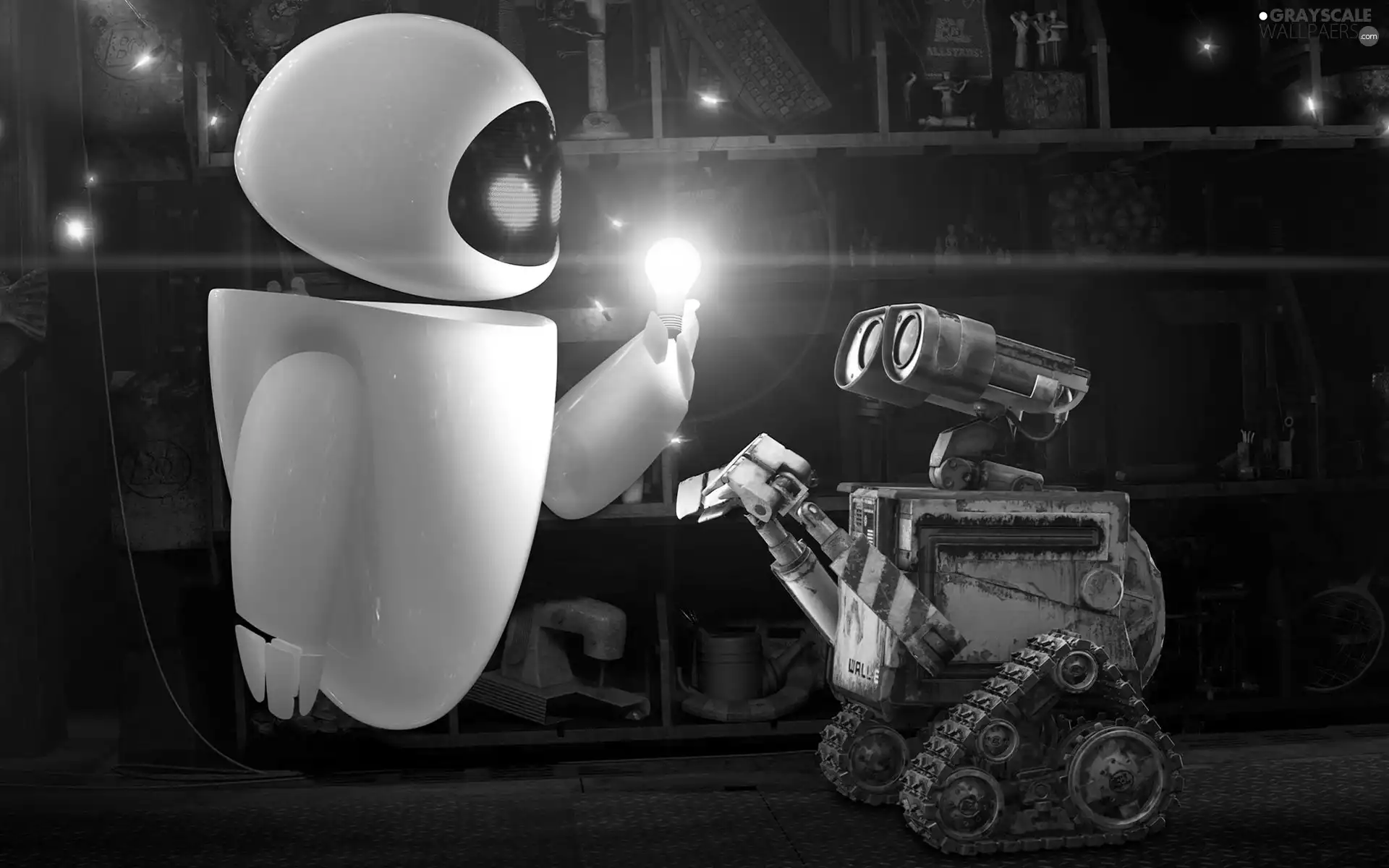 works, Wall-E, Eva