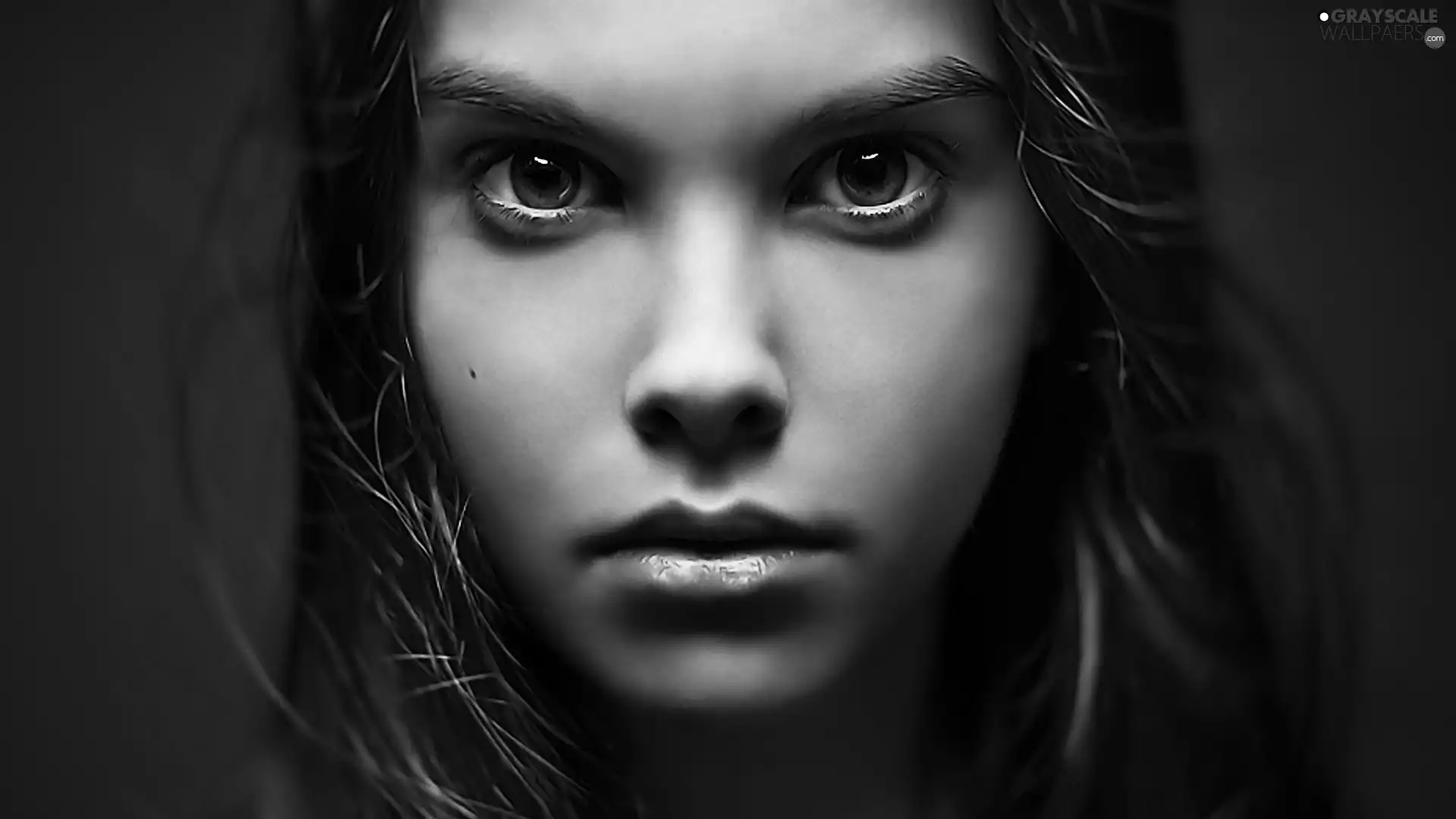 Women, face, Eyes, portrait