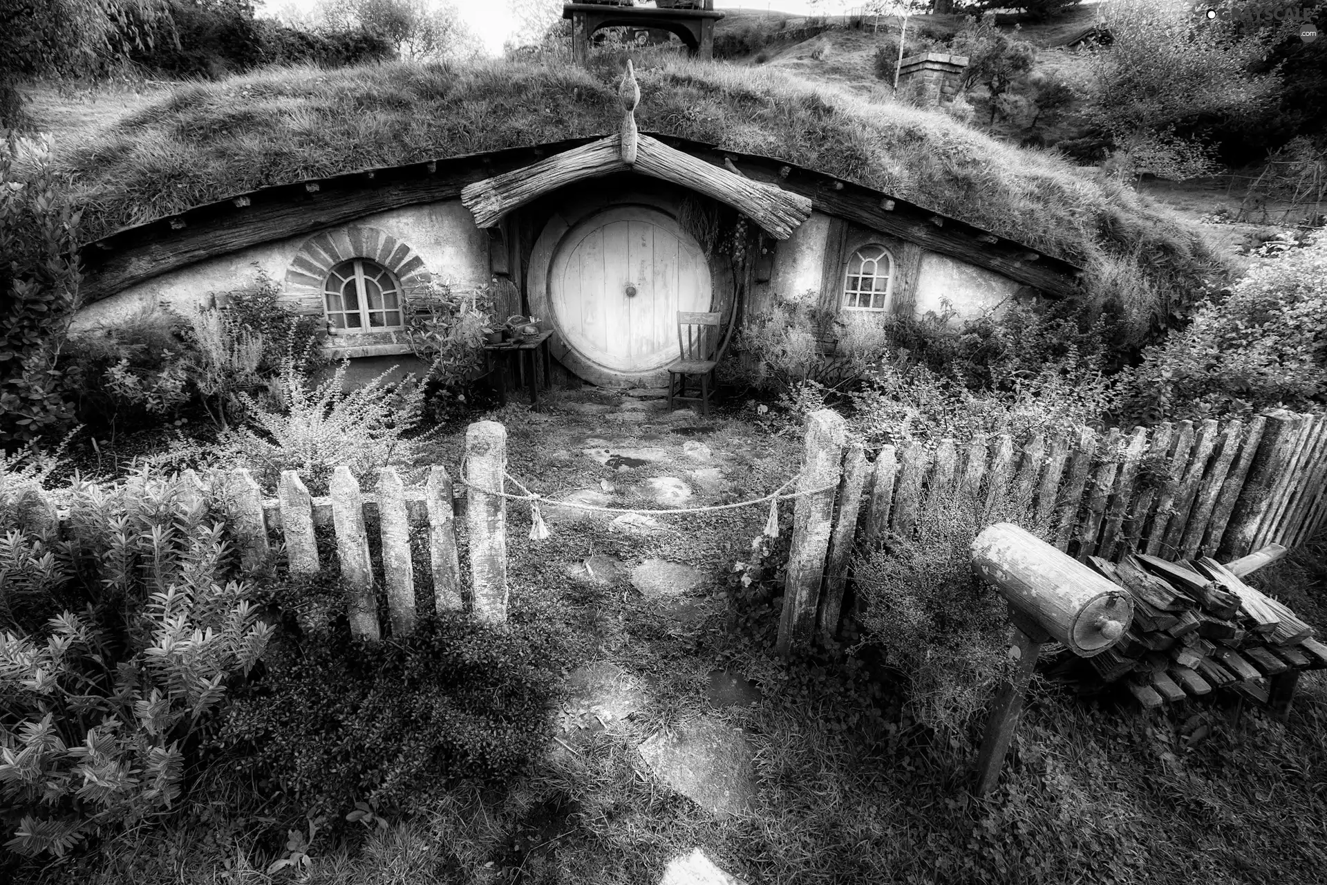 Home, garden, Fance, Hobbit