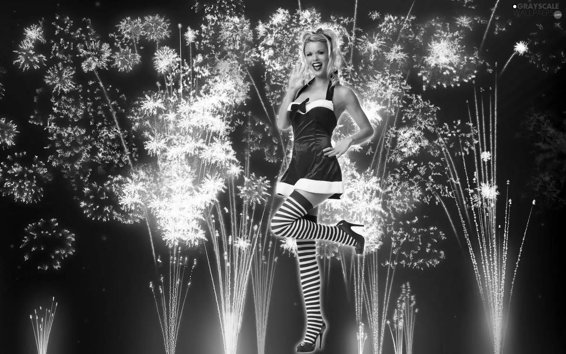 fireworks, New Year