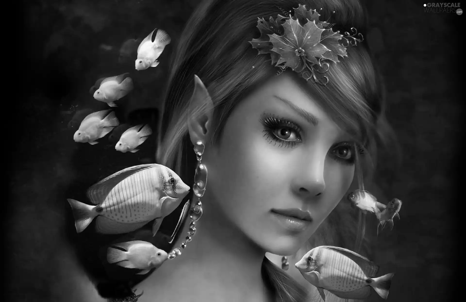 fishes, Women, elf