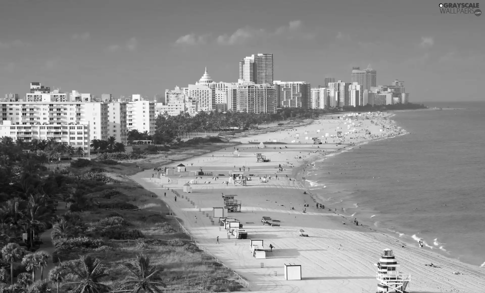 panorama, Miami, Floryda, town
