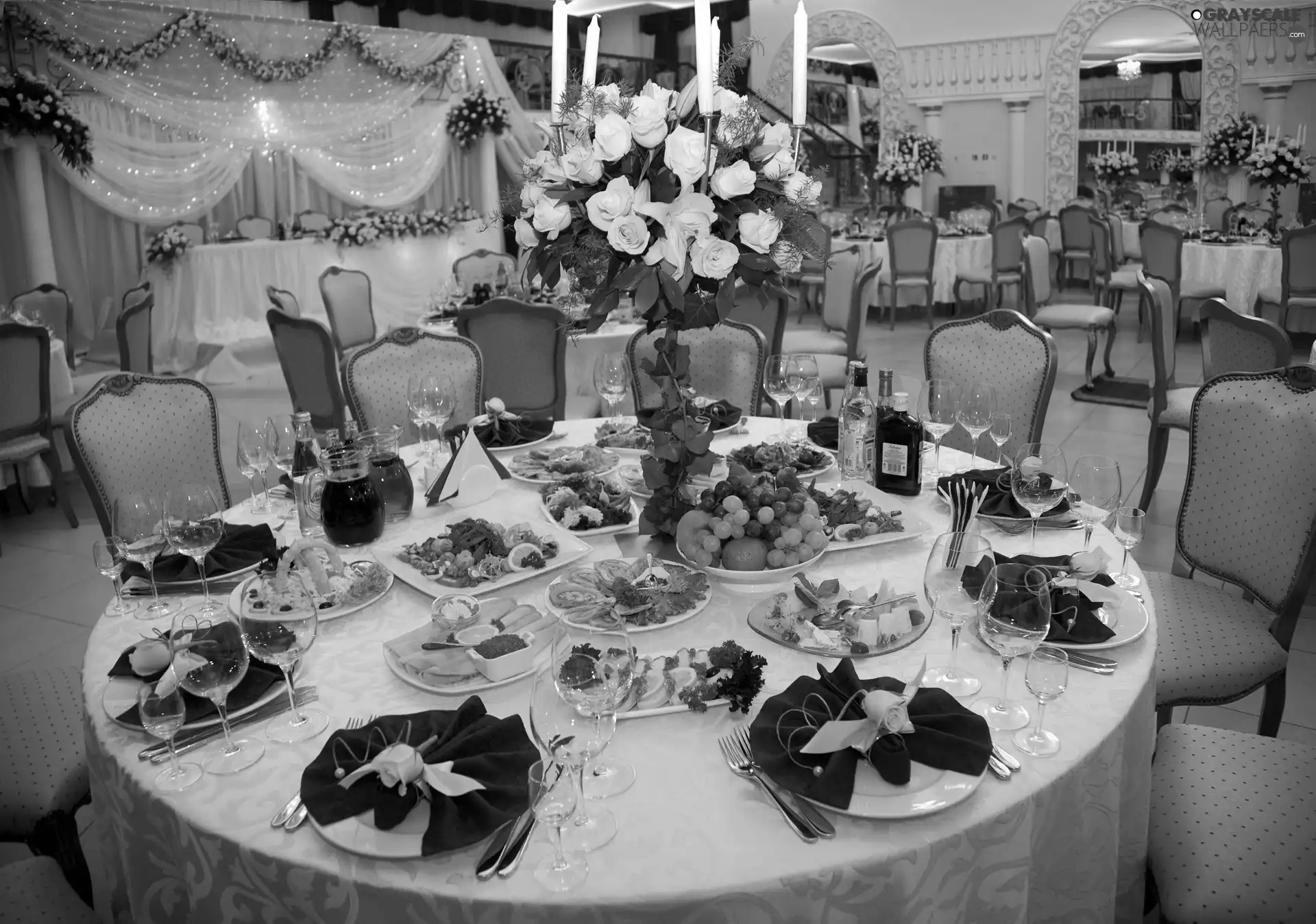 Flowers, ornamentation, Stool, pledges, tables