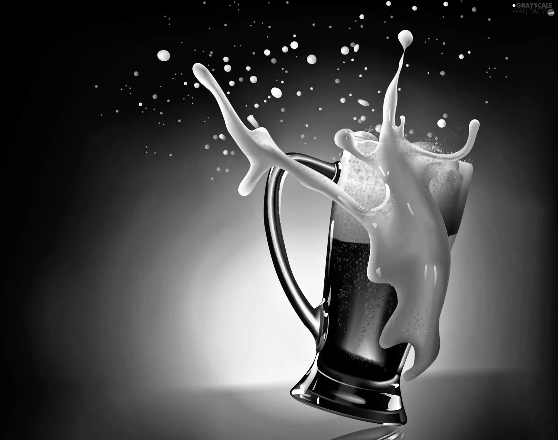 Foam, mug, beer