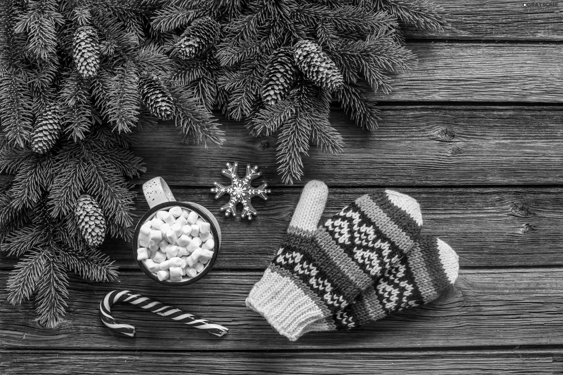 Gloves, Twigs, Cup, Foams, Lollipop, cones