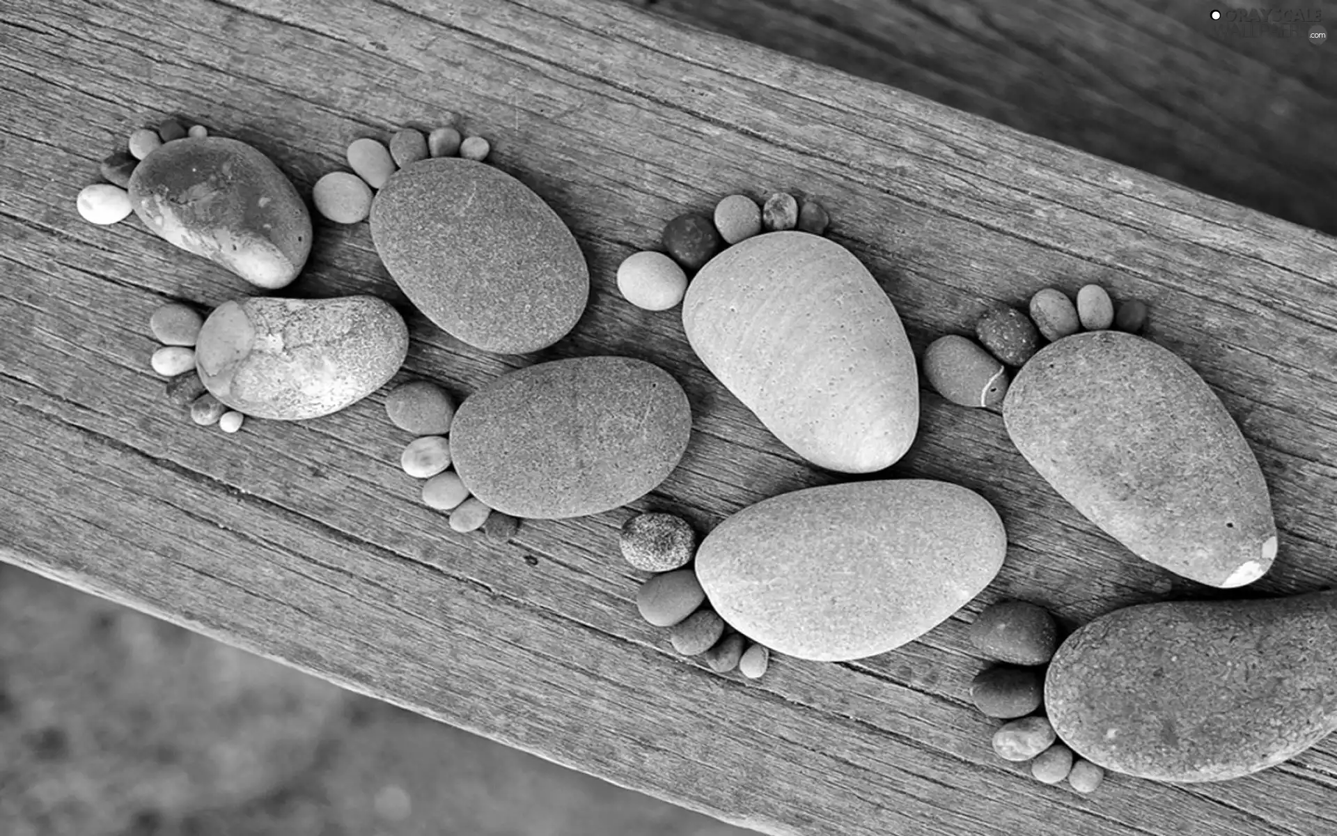 ornamental, traces, Foot, Stones