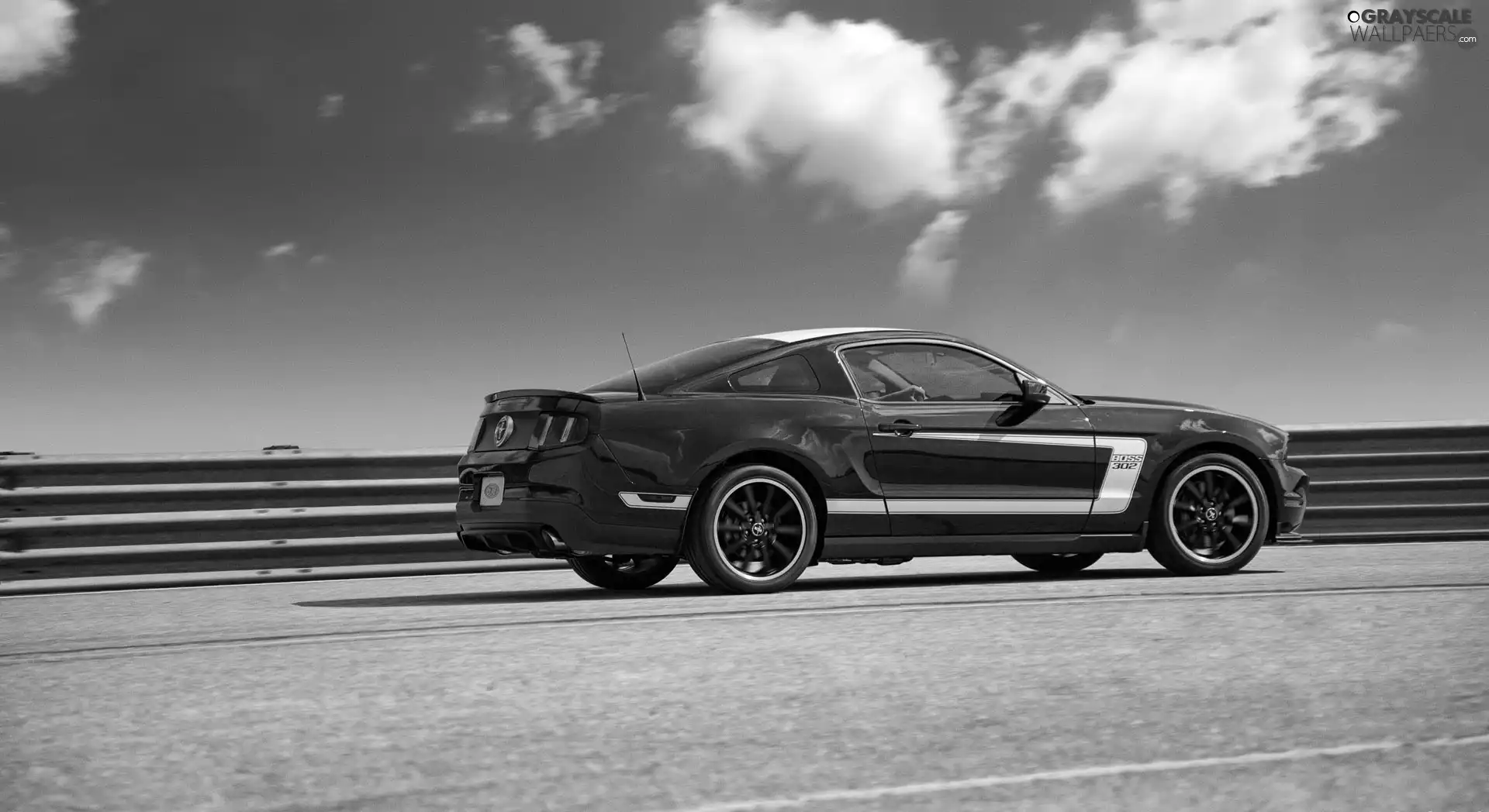 blue, Ford Mustang Boss 302