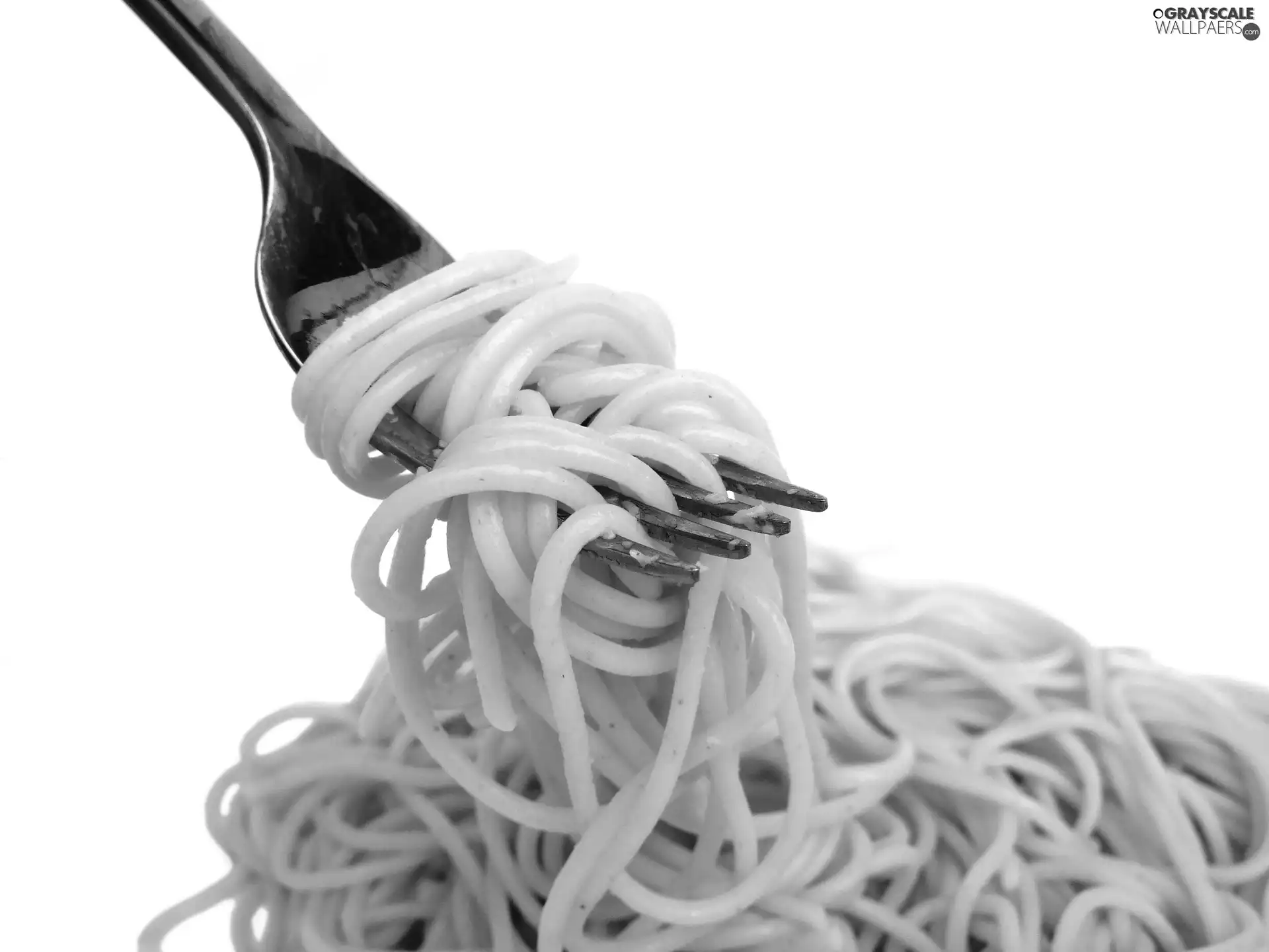 spaghetti, fork