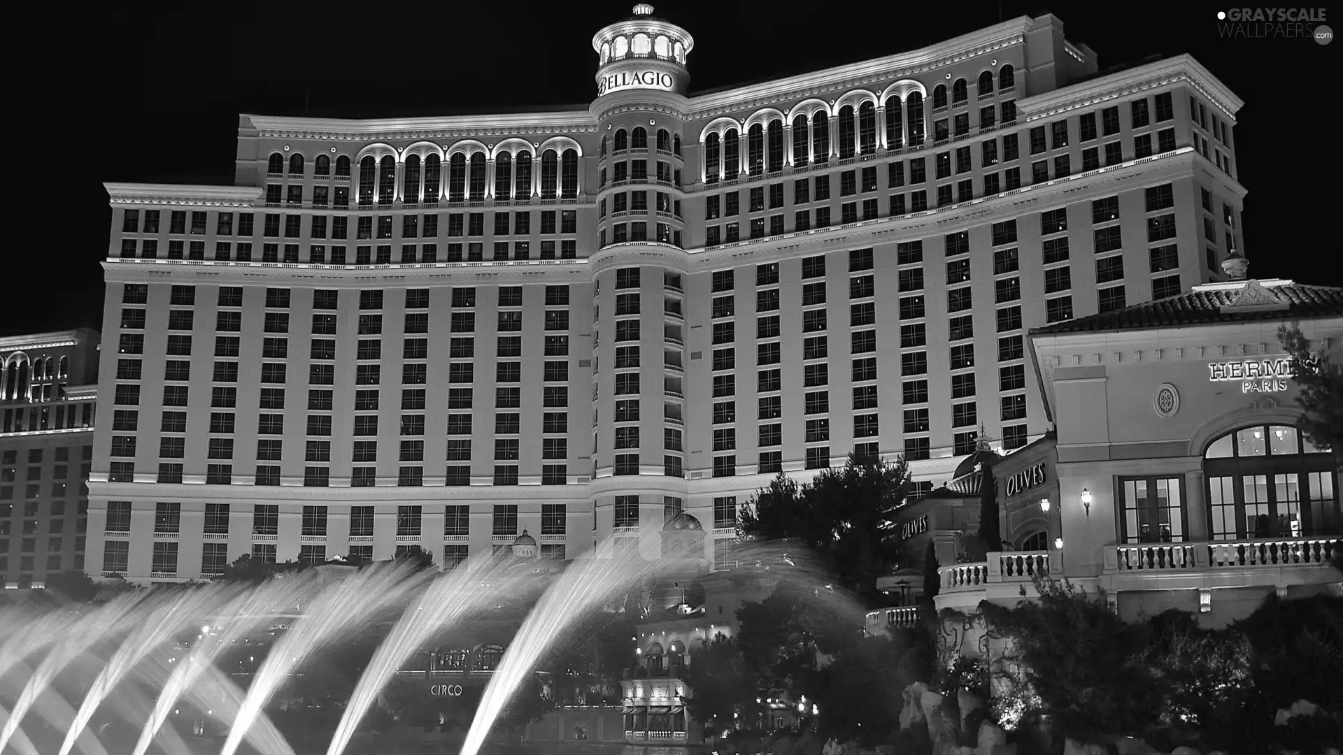 Las Vegas, Hotel hall, fountain