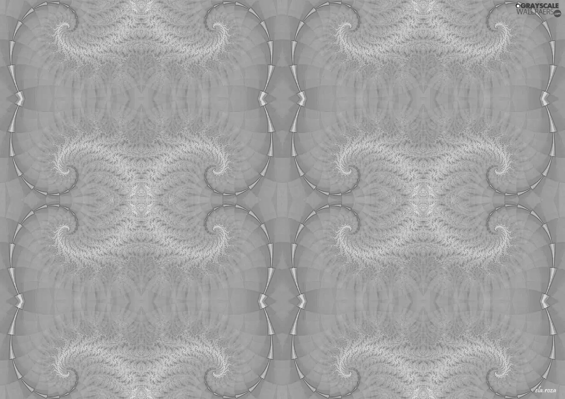 fractals, Abstract, patterns