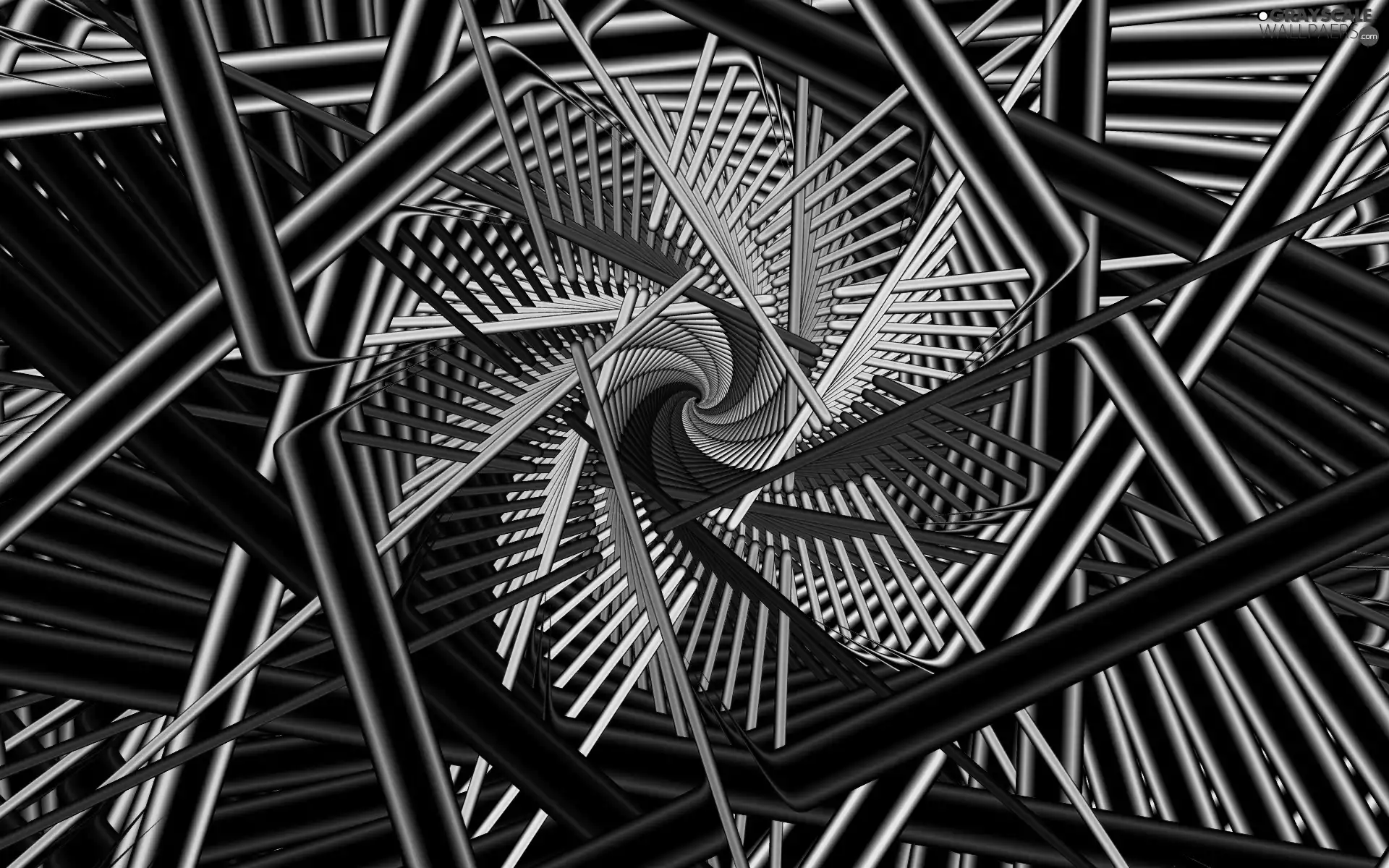 Fraktal, graphics, spiral, abstraction, Geometric