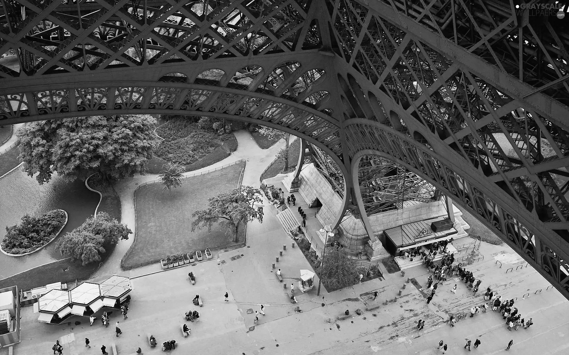 Eiffla Tower, Paris, France, Park