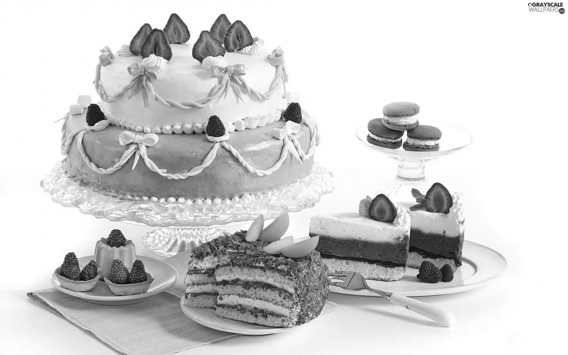 color, cookies, Fruits, Cake